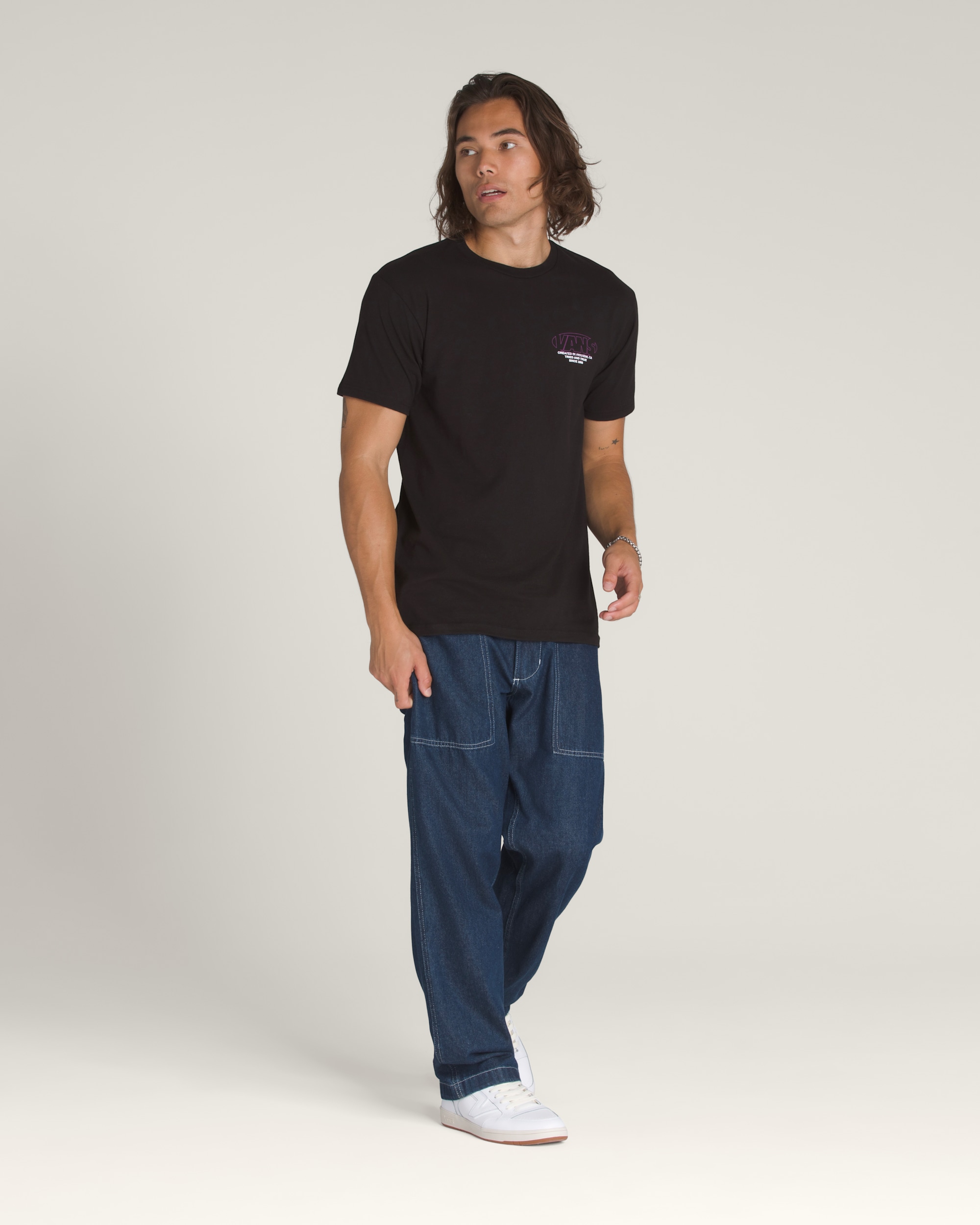 Major Type TShirt VANS Black ALT2