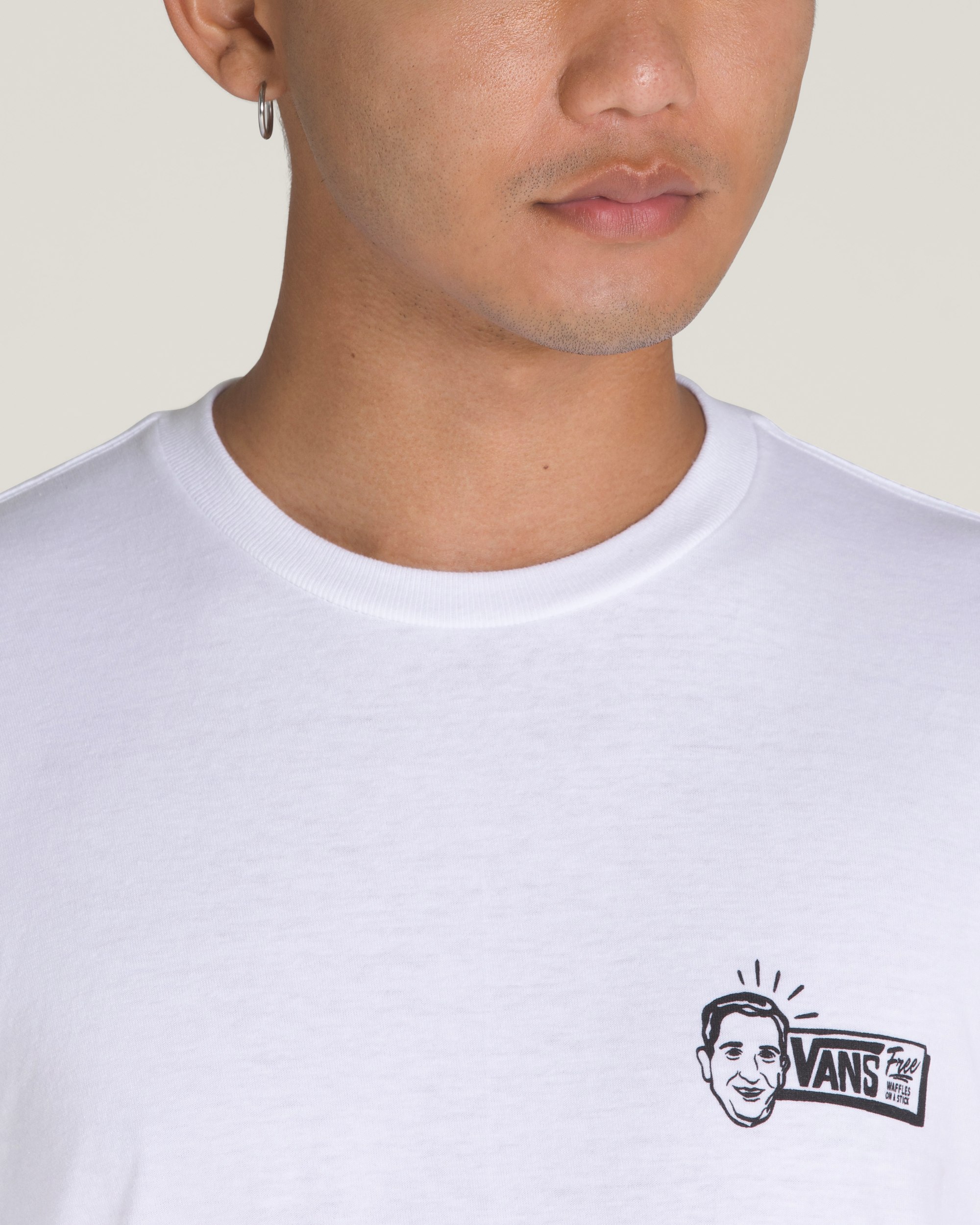 Death Grip TShirt VANS White ALT3