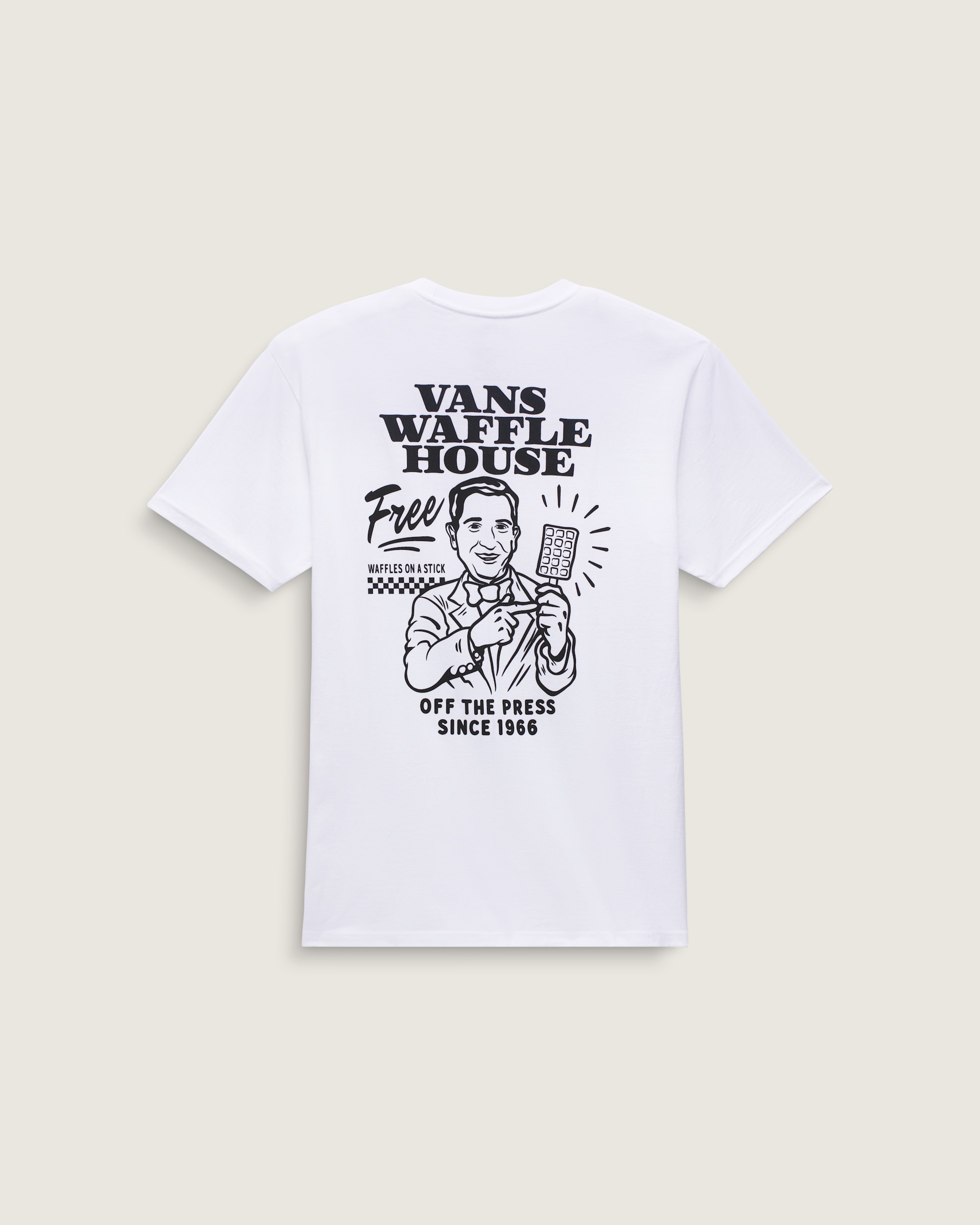 Death Grip TShirt VANS White ALT4