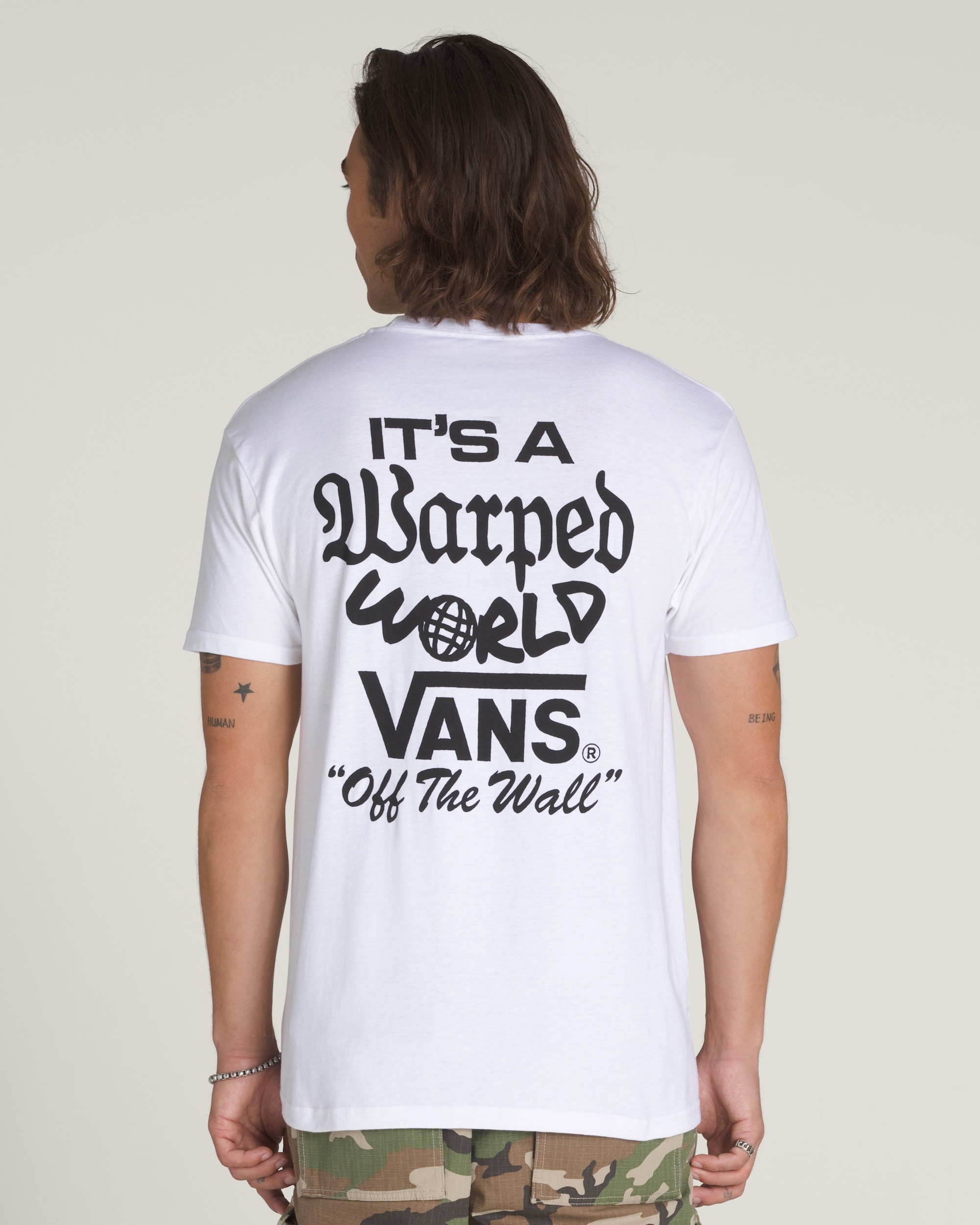 Warped World TShirt VANS White HERO