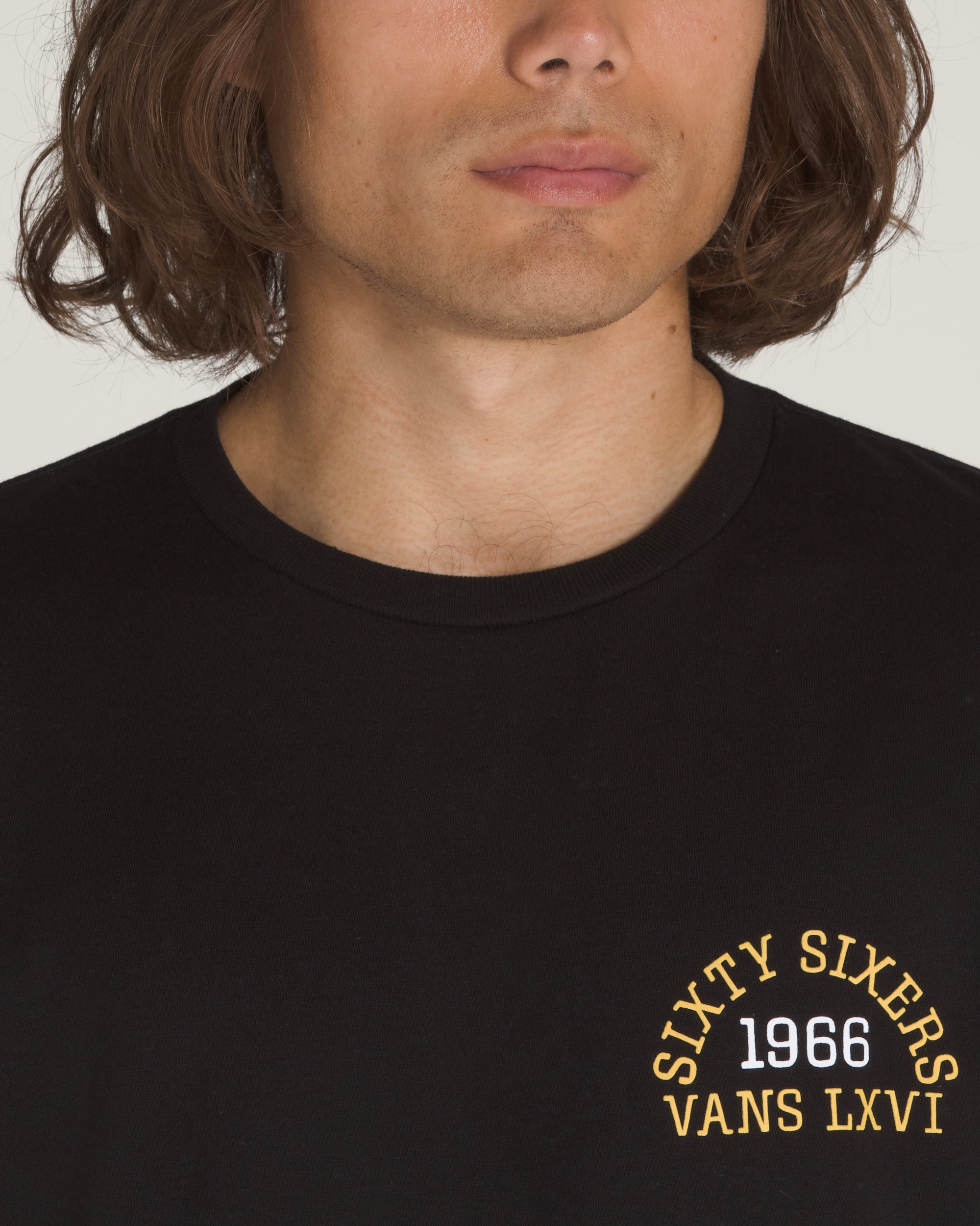 Frat LXVI Skull T-Shirt in Black | Vans