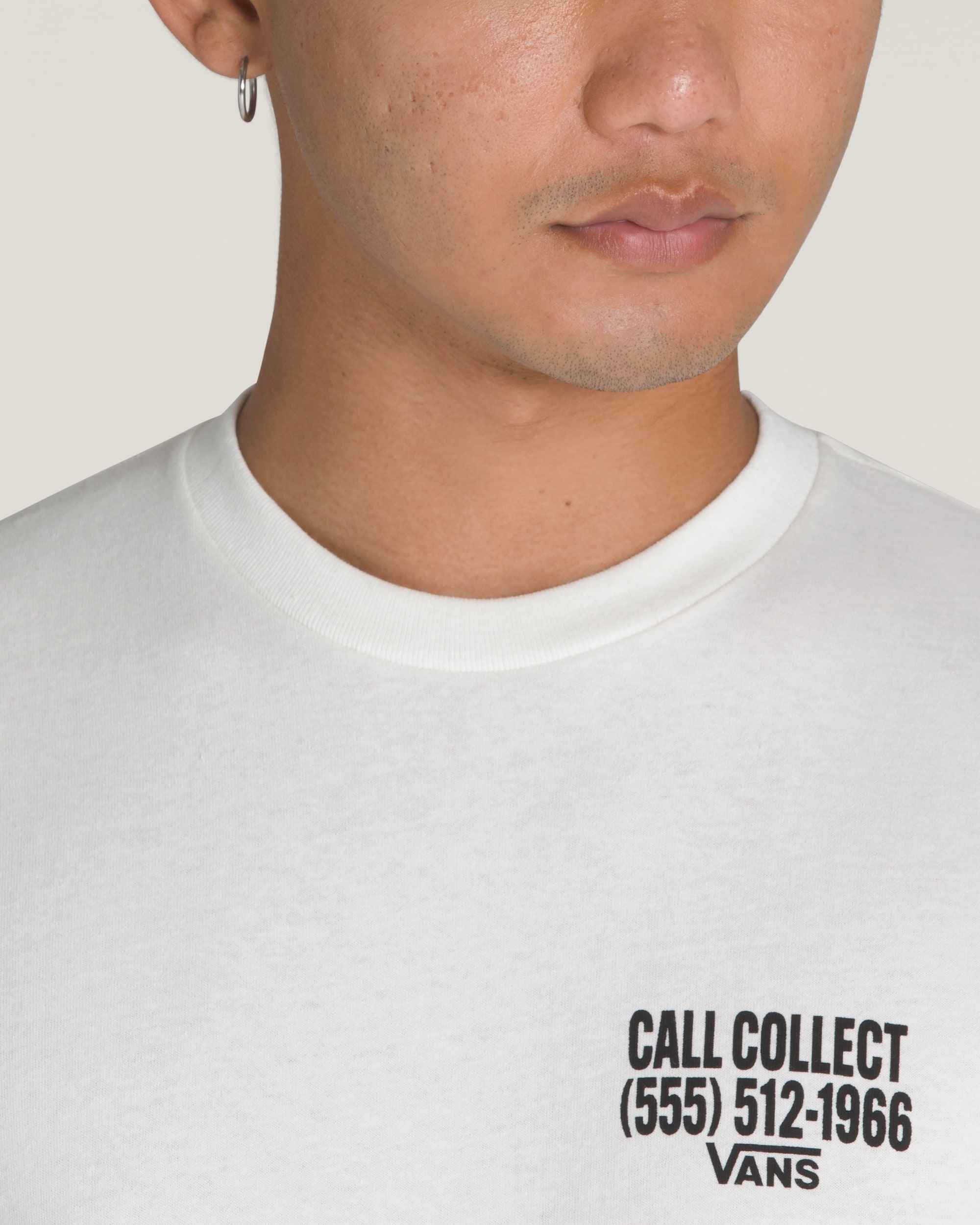 Call Collect TShirt VANS White ALT5
