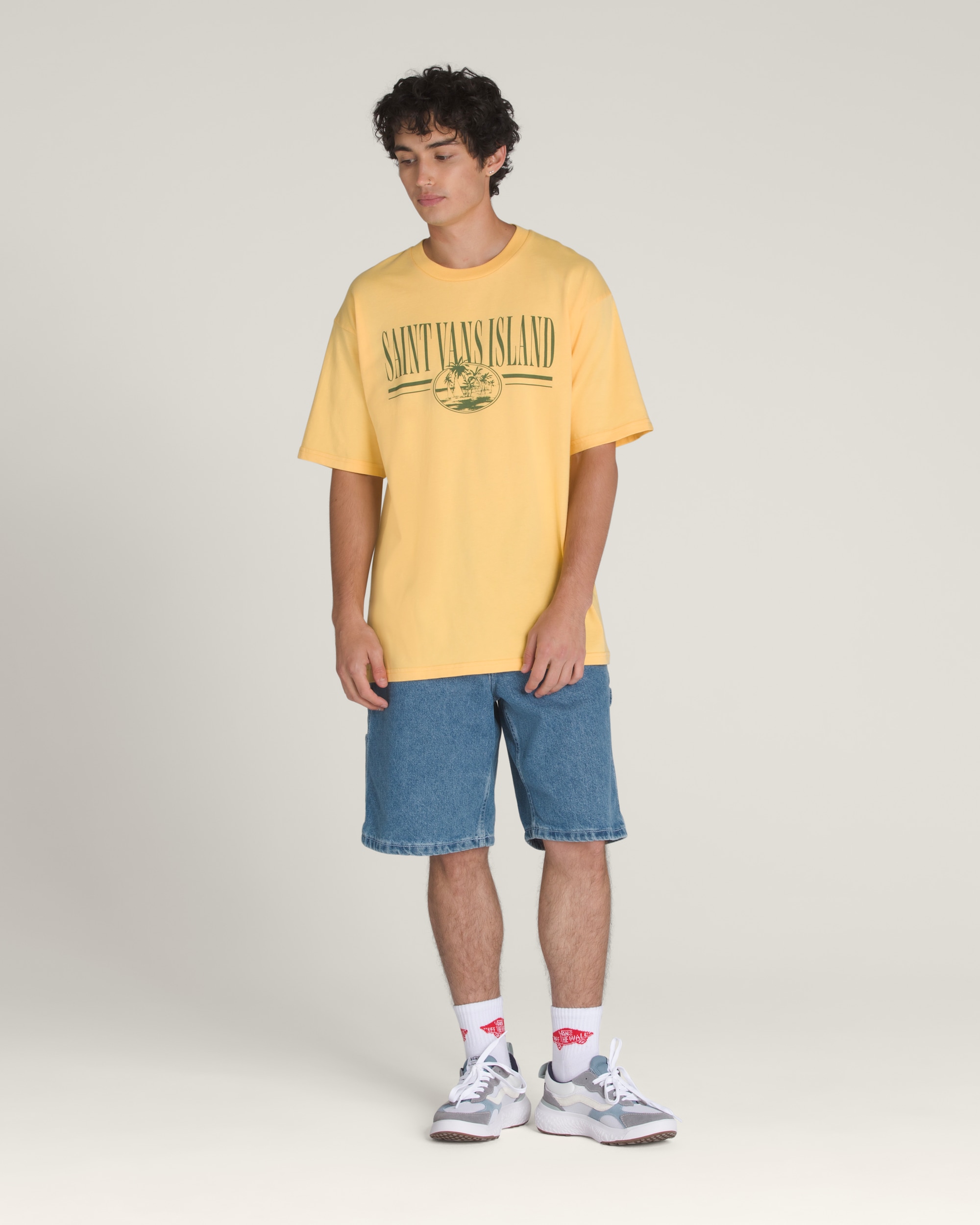 Outdoor Saint Vans Island TShirt VANS Banana Cream Yellow ALT1