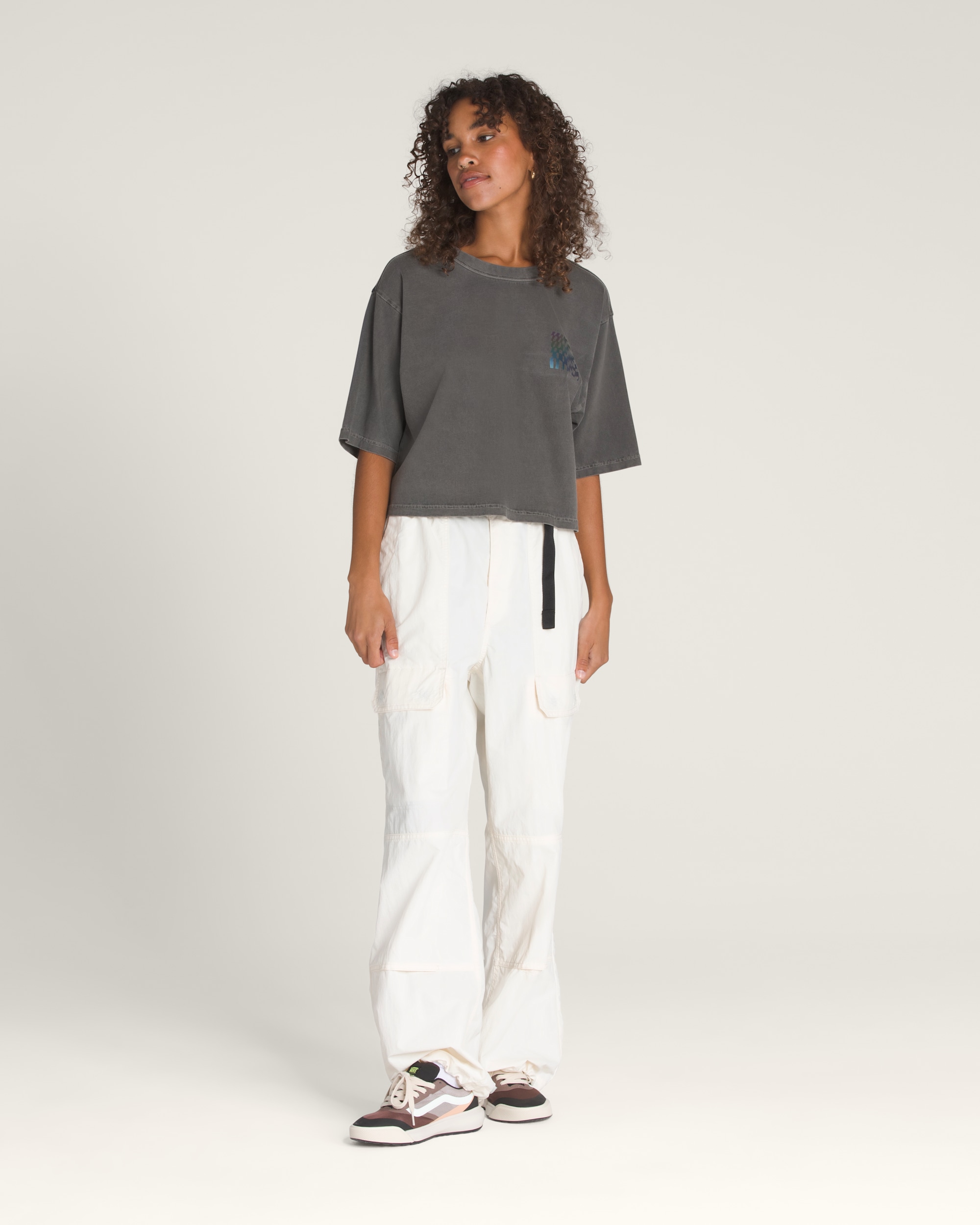 Wildthorn Reflective TShirt VANS Faded Black ALT1