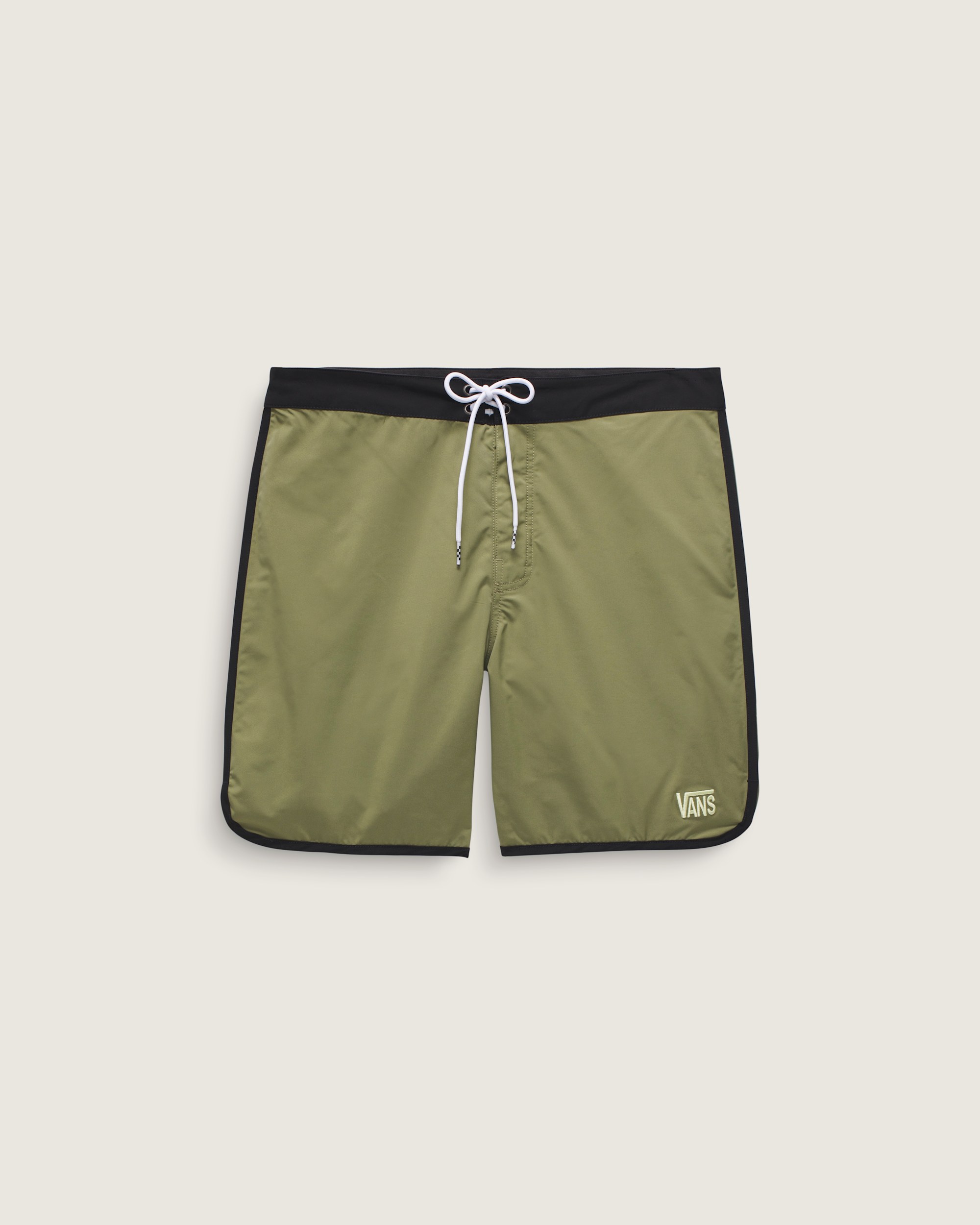 Everride Scalloped 18'' Boardshorts in Loden Green / Black | Vans