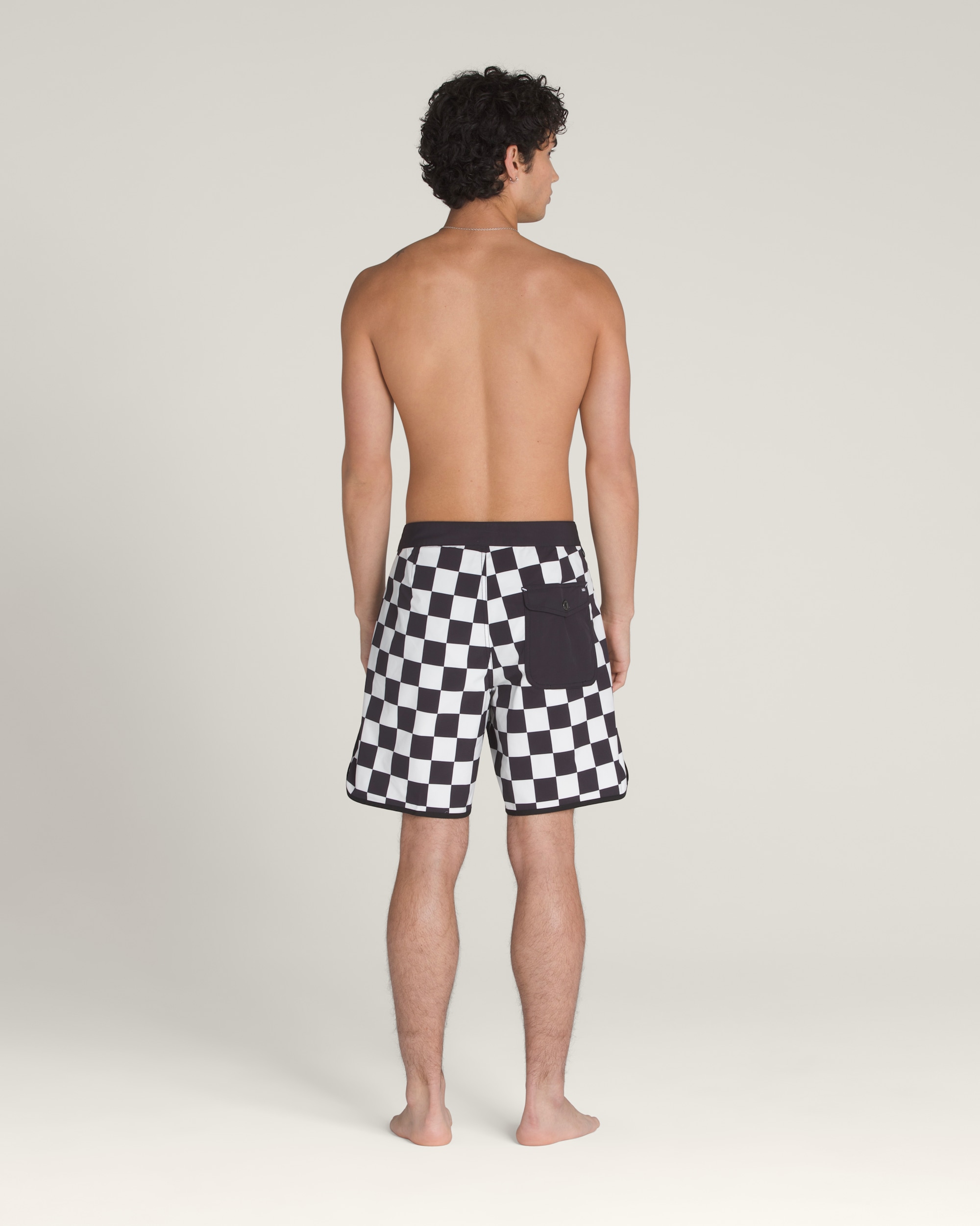 Everride Scalloped 18 Boardshorts VANS Black  White ALT2