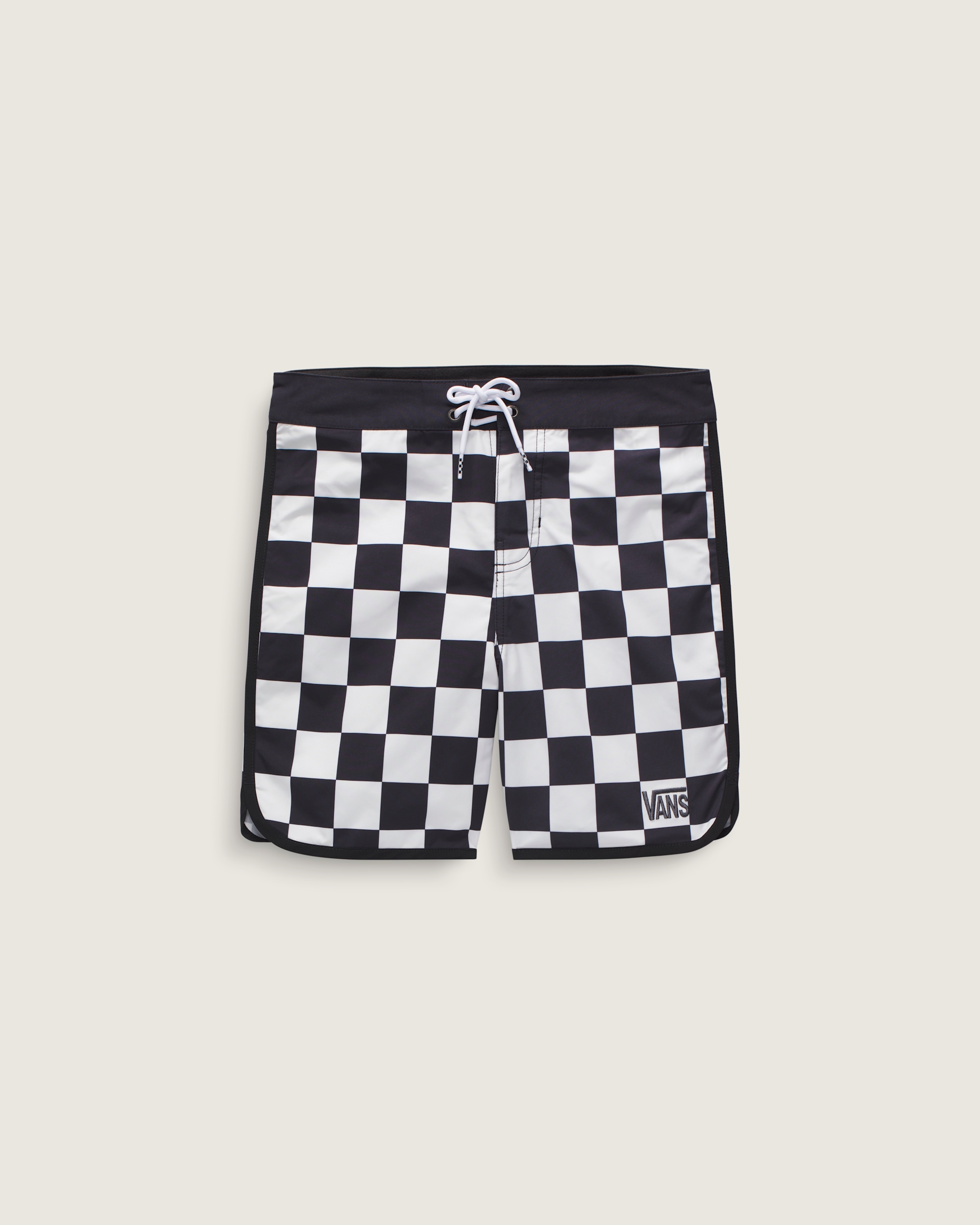 Kids Everride Scalloped Boardshorts VANS Black  White ALT4