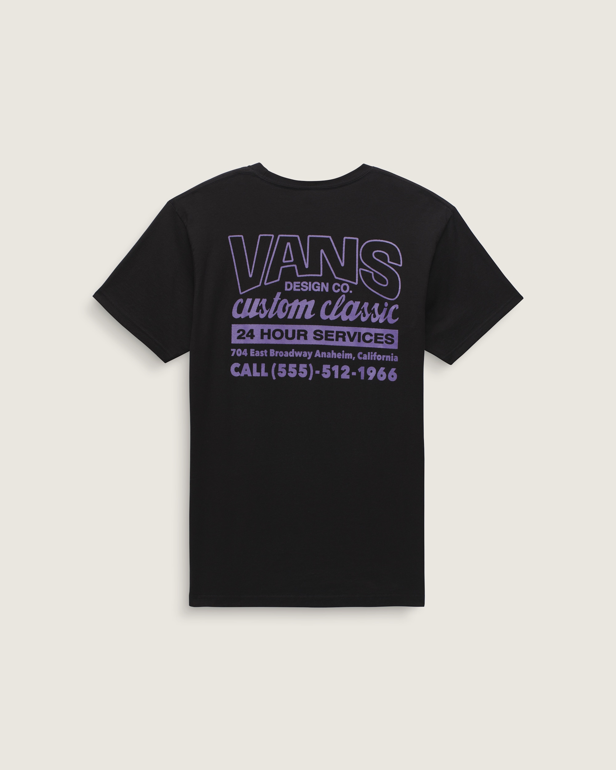 Shop Front TShirt VANS Black ALT4