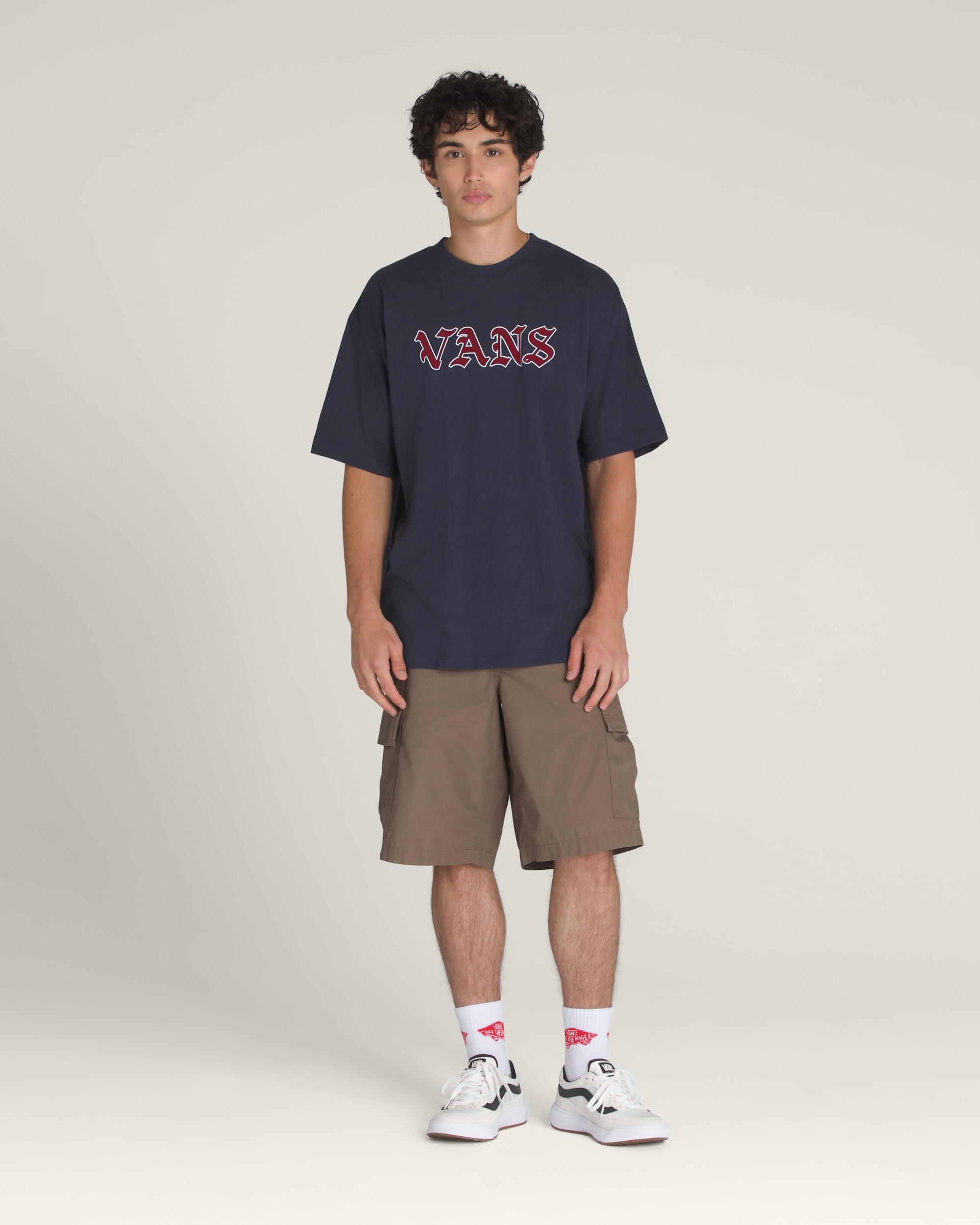 Service Cargo Loose 22 Shorts VANS Bungee Cord Brown ALT1