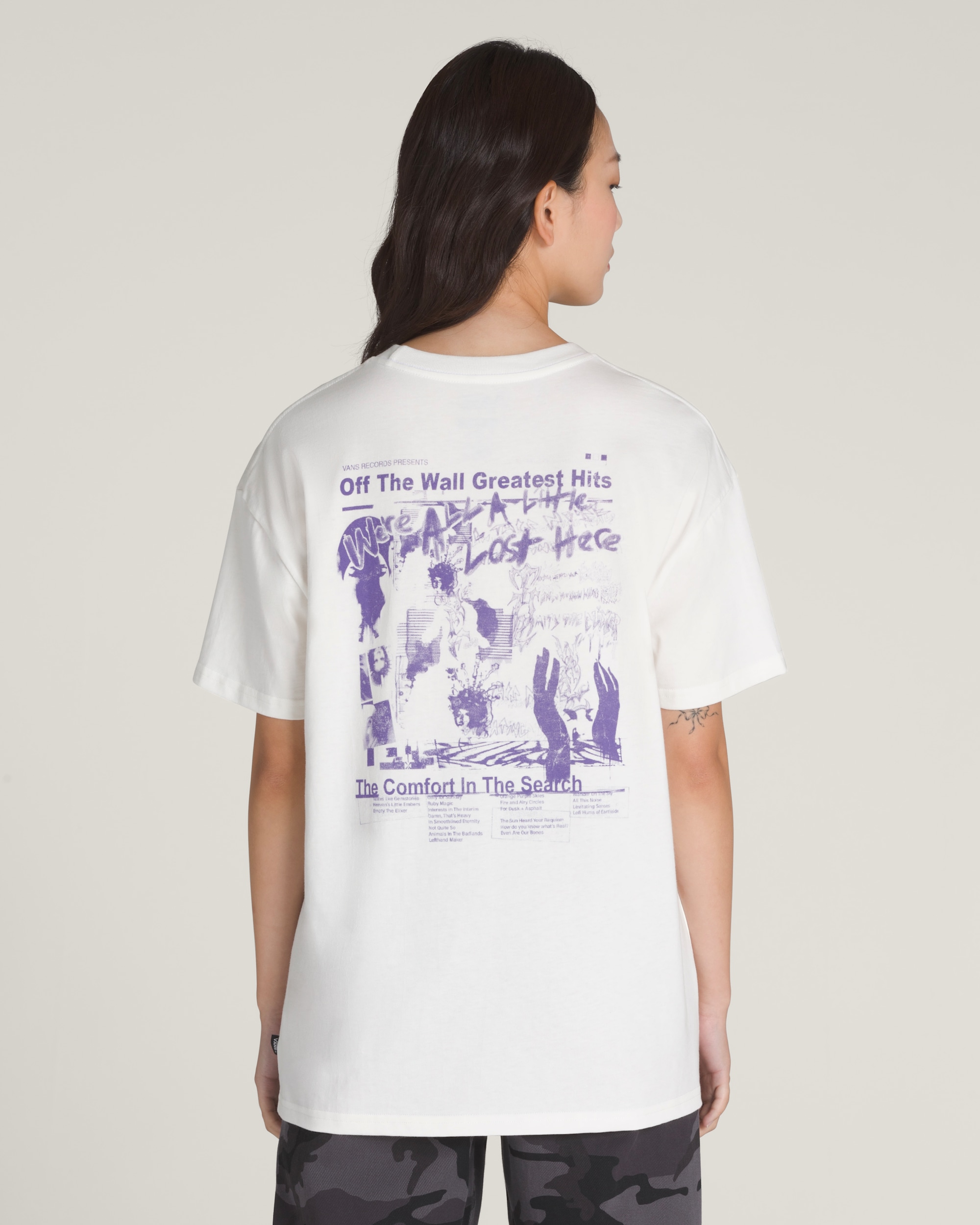 Firemade TShirt VANS White  Purple HERO