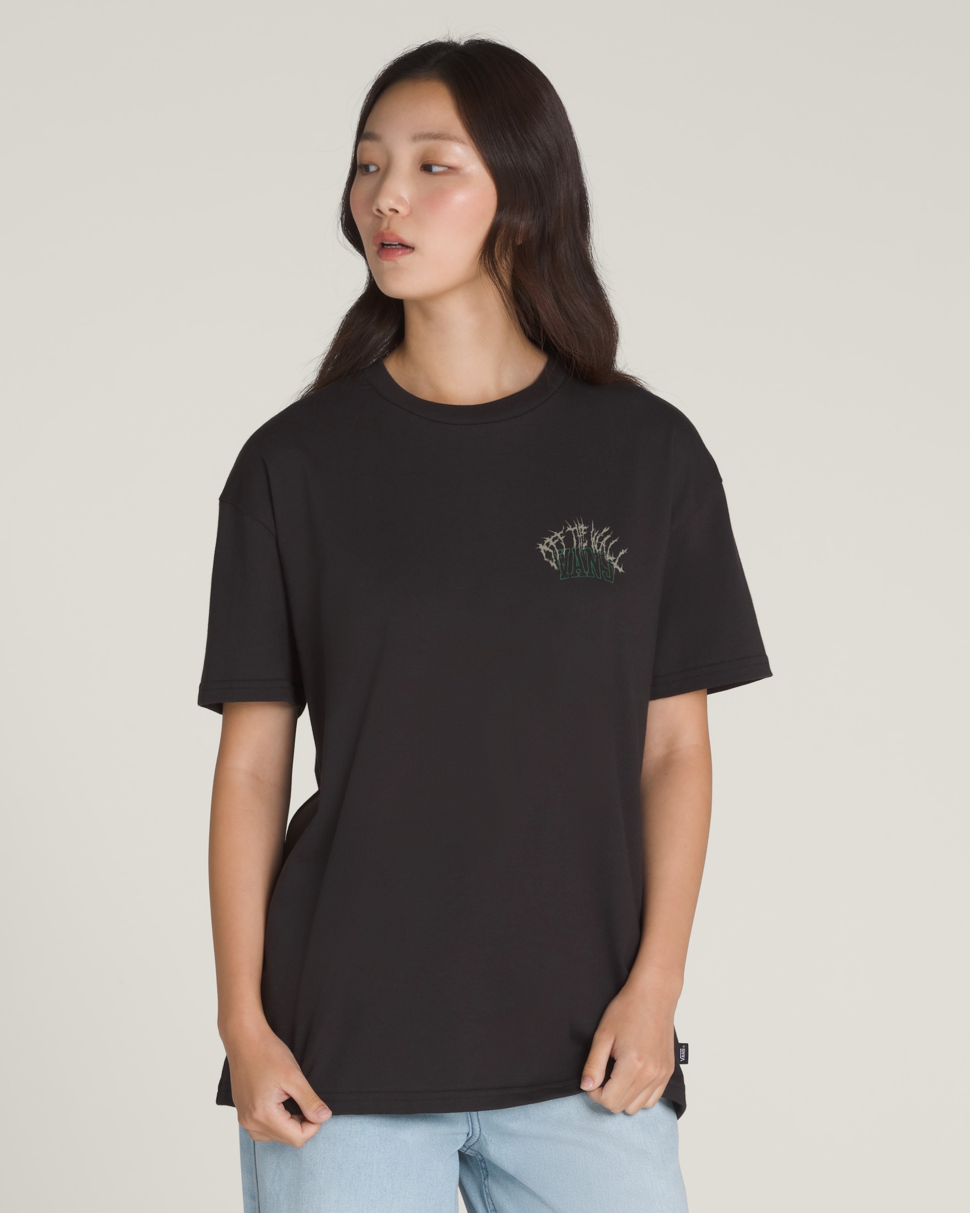 Graffiti Metal University TShirt VANS Black ALT1