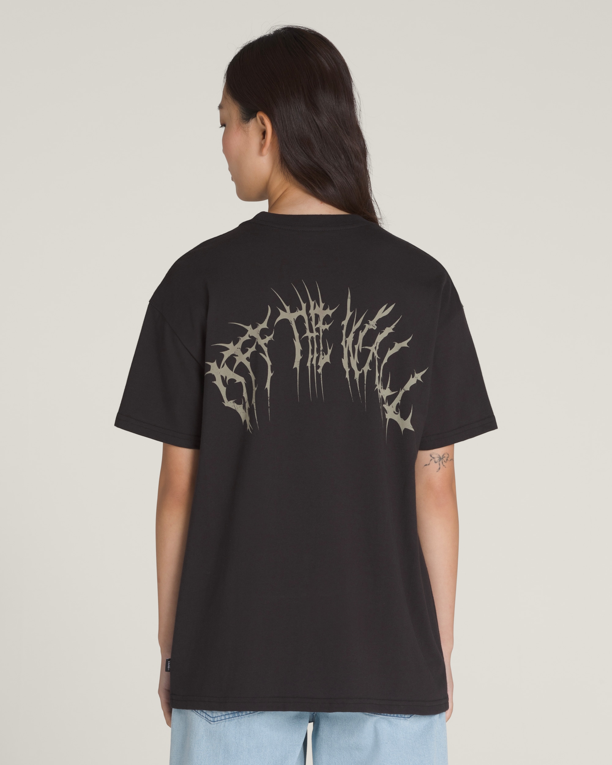 Graffiti Metal University TShirt VANS Black HERO