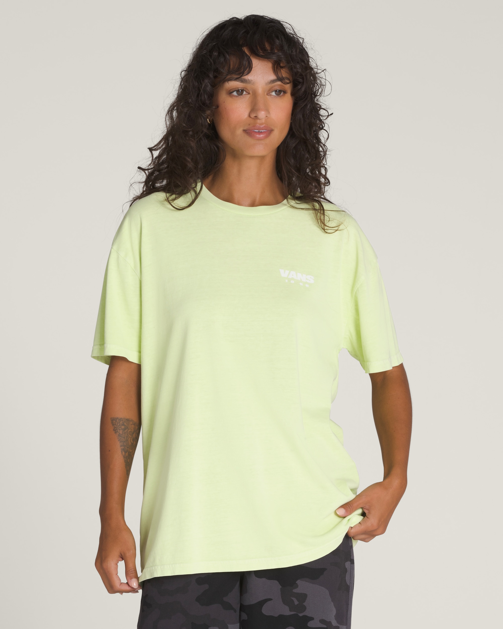 Suspension TShirt VANS Shadow Lime Green ALT1