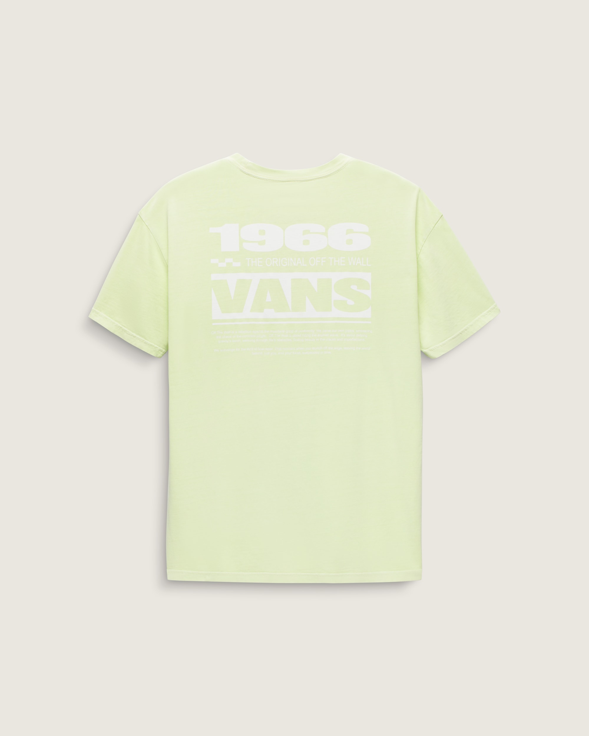 Suspension TShirt VANS Shadow Lime Green ALT4