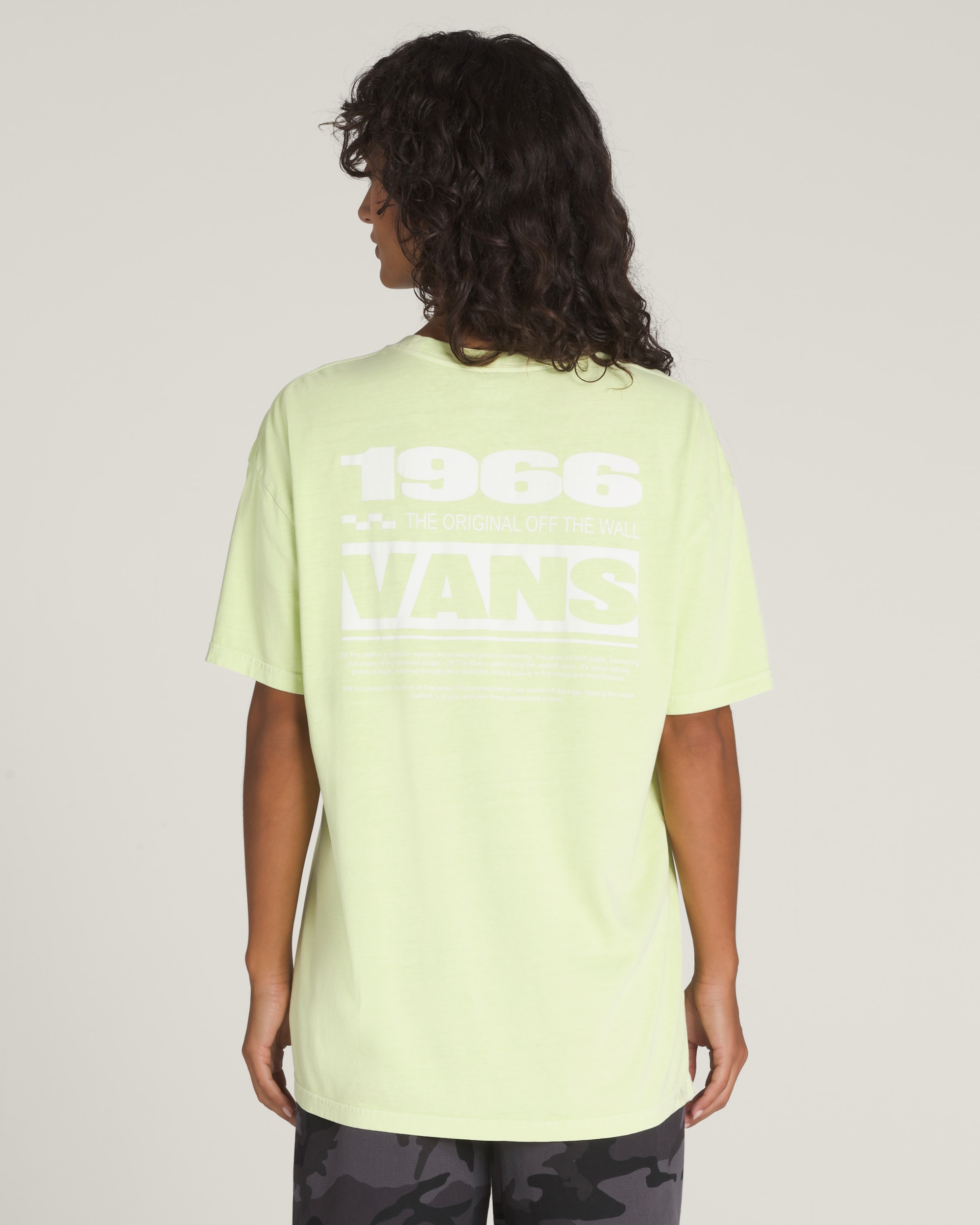 Suspension TShirt VANS Shadow Lime Green HERO