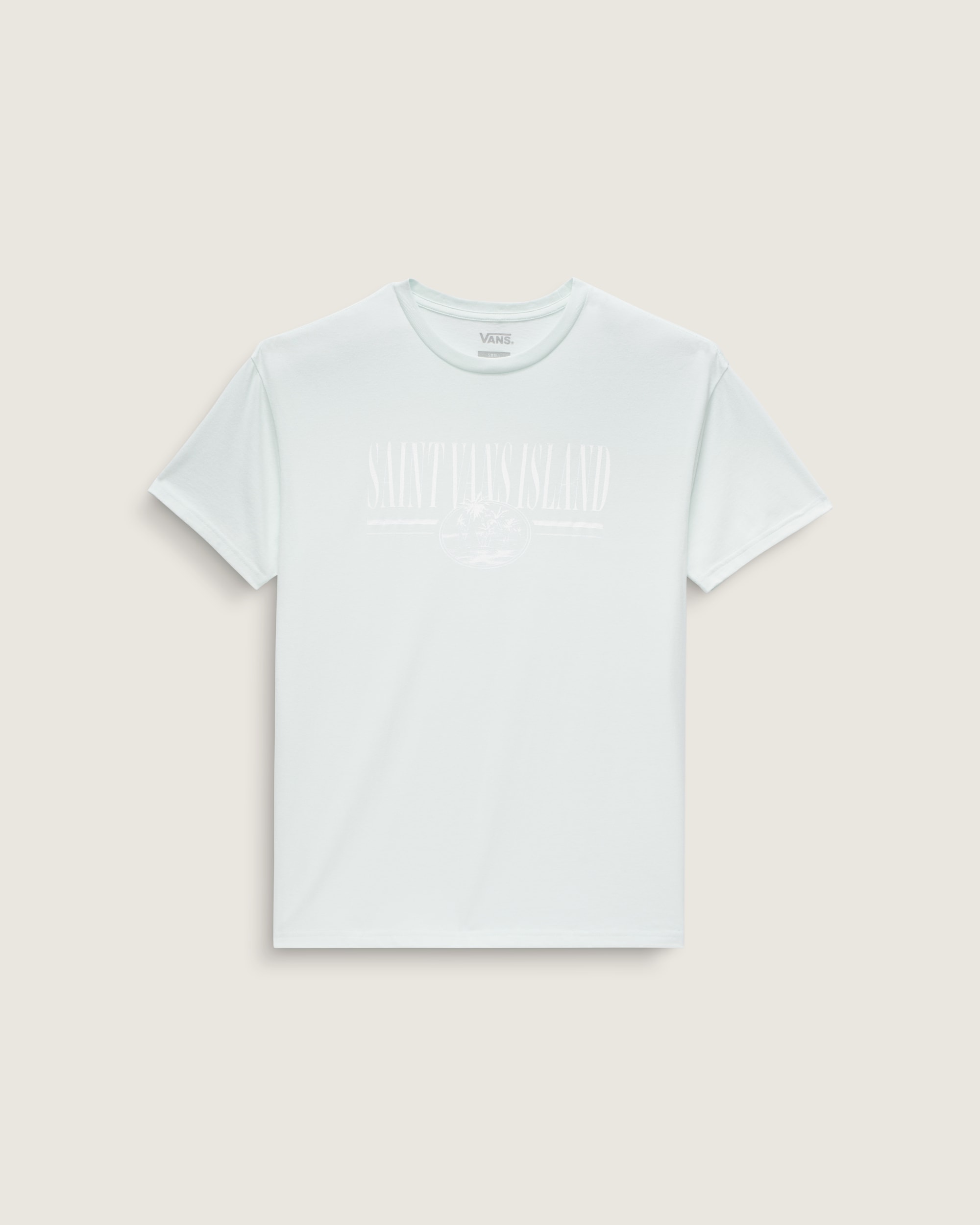 Vintage Retro Isle TShirt VANS White Mint ALT3
