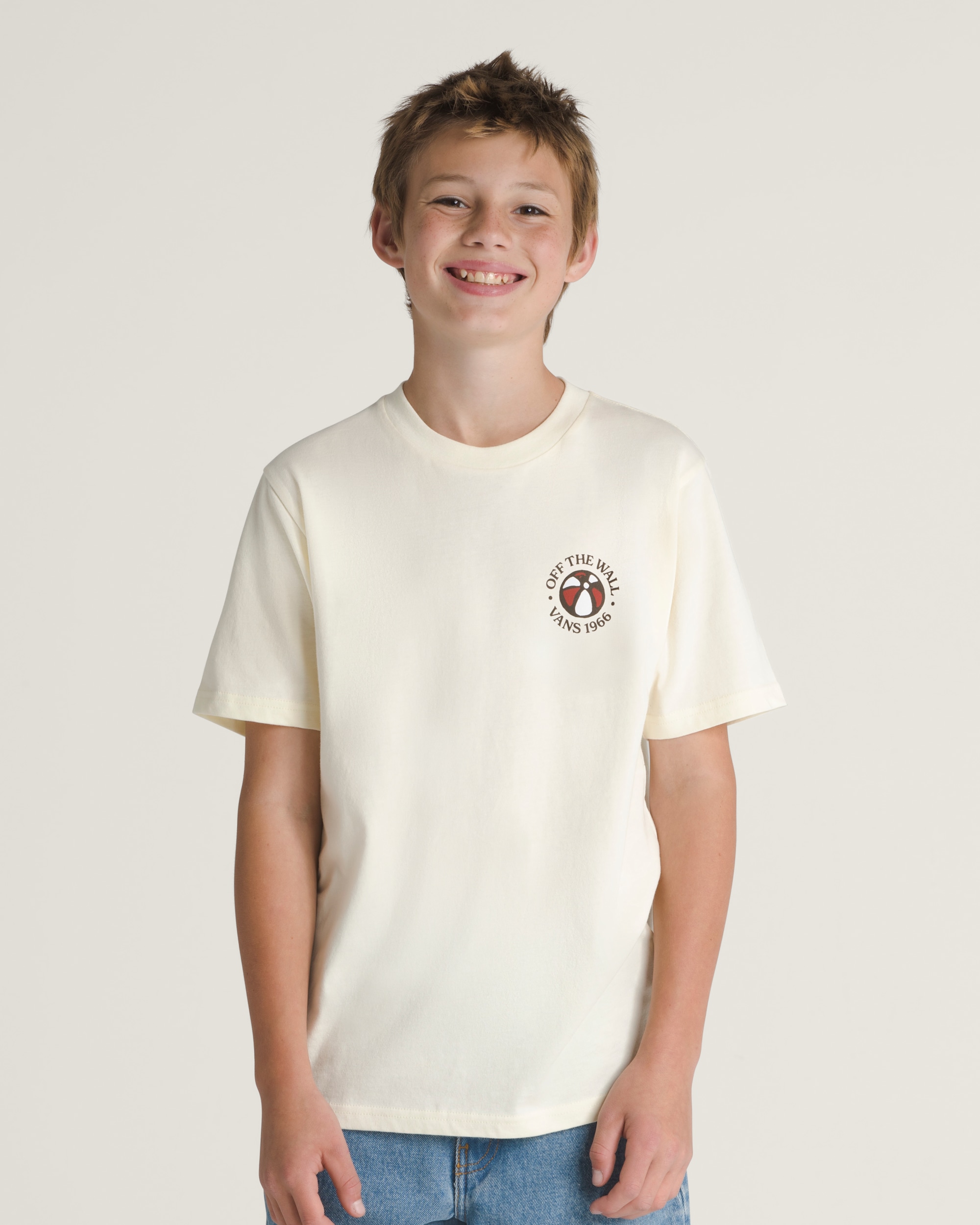 Kids Beach TShirt VANS Lemon Icing Yellow ALT1