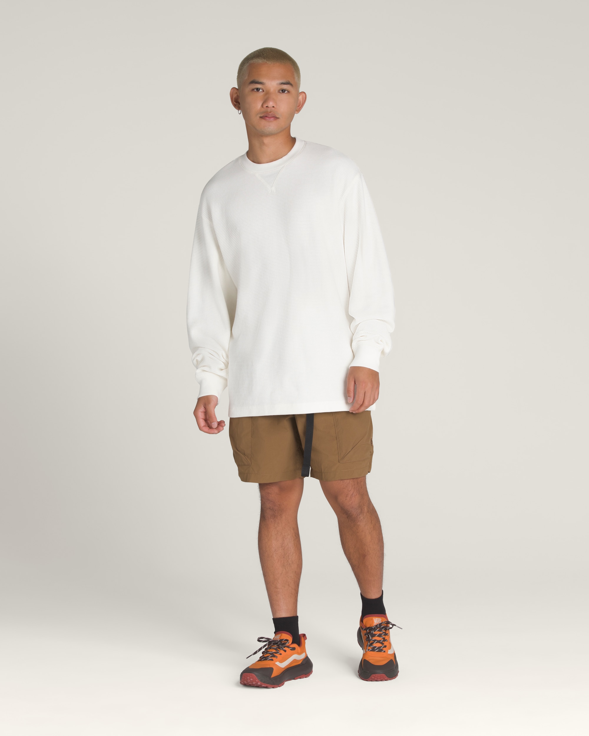 Navigate Long Sleeve Thermal VANS Cream White ALT2