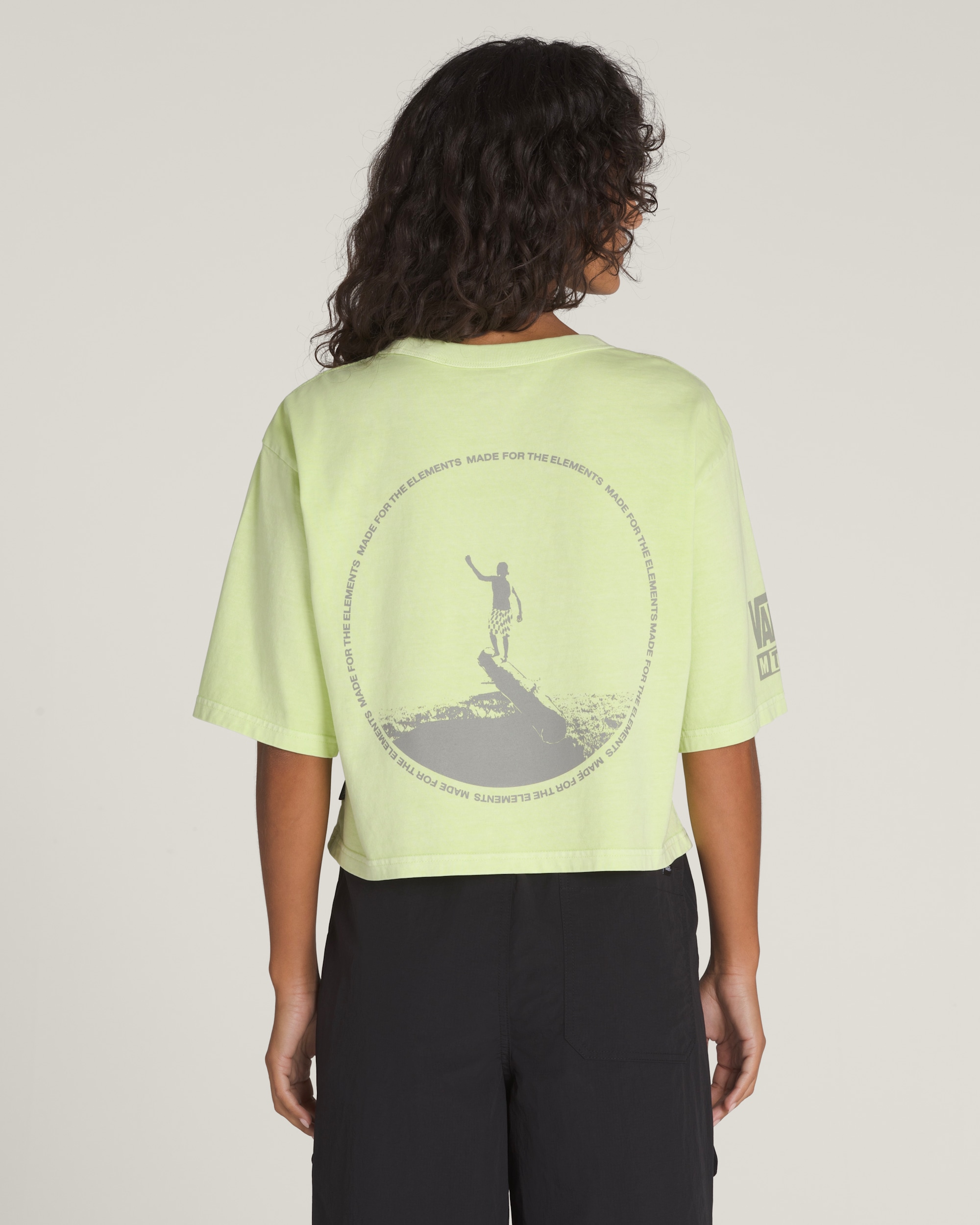 Big Cypress TShirt VANS Shadow Lime Green HERO