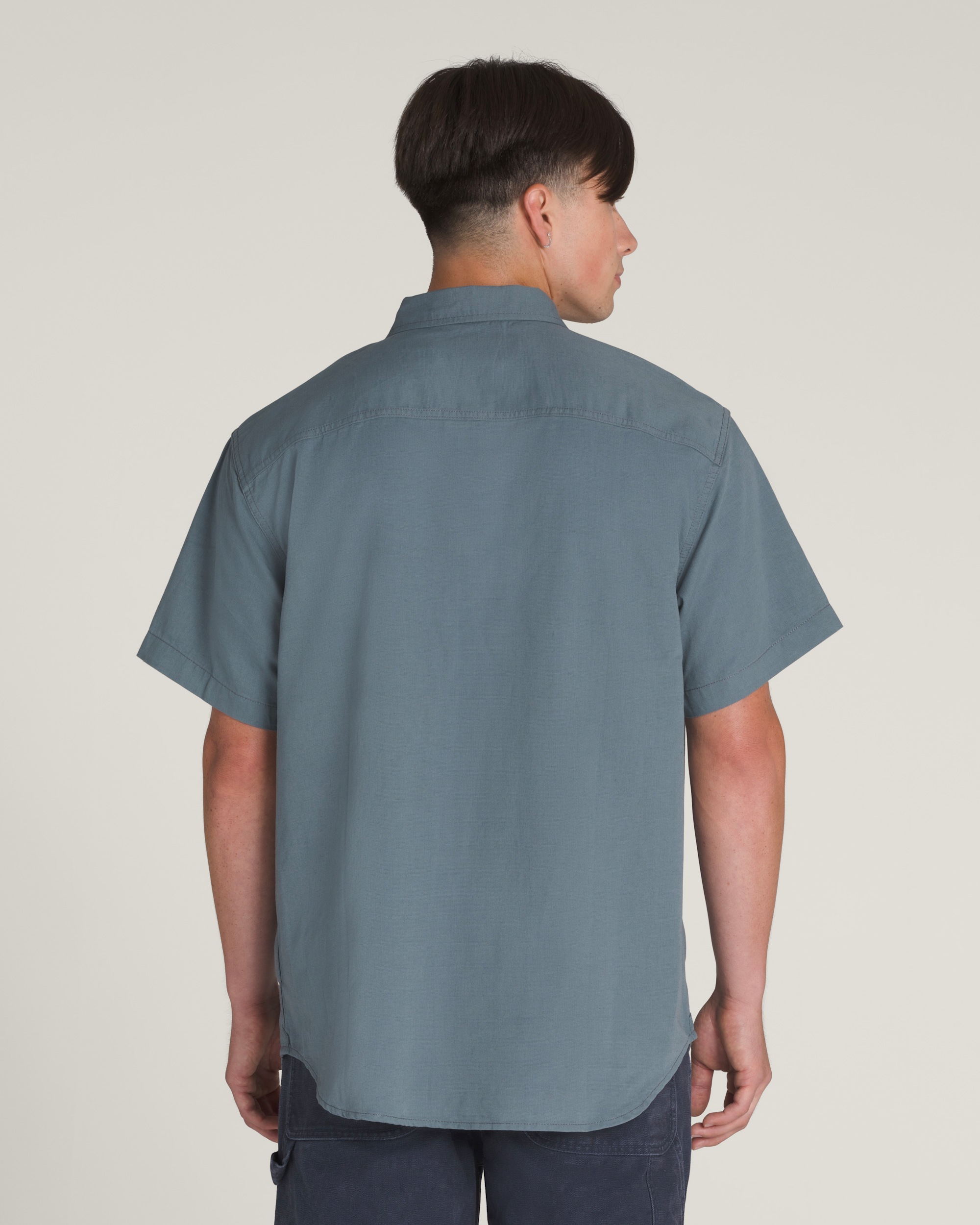 Lawson Woven Shirt VANS Stormy Weather Blue ALT1