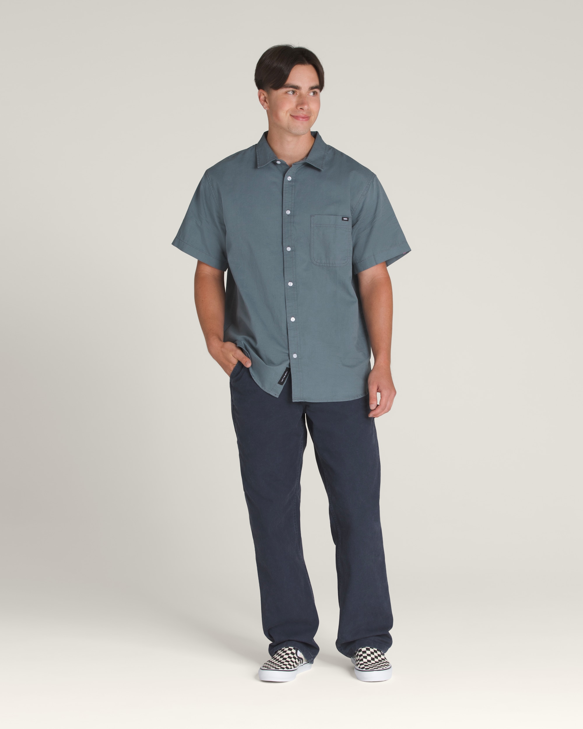 Lawson Woven Shirt VANS Stormy Weather Blue ALT2
