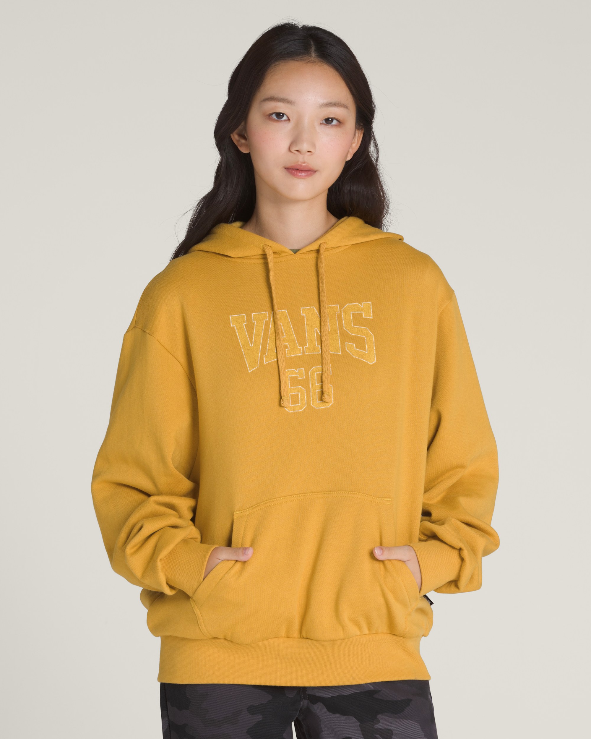 Varsity V Bloussant Hoodie VANS Harvest Gold Yellow HERO