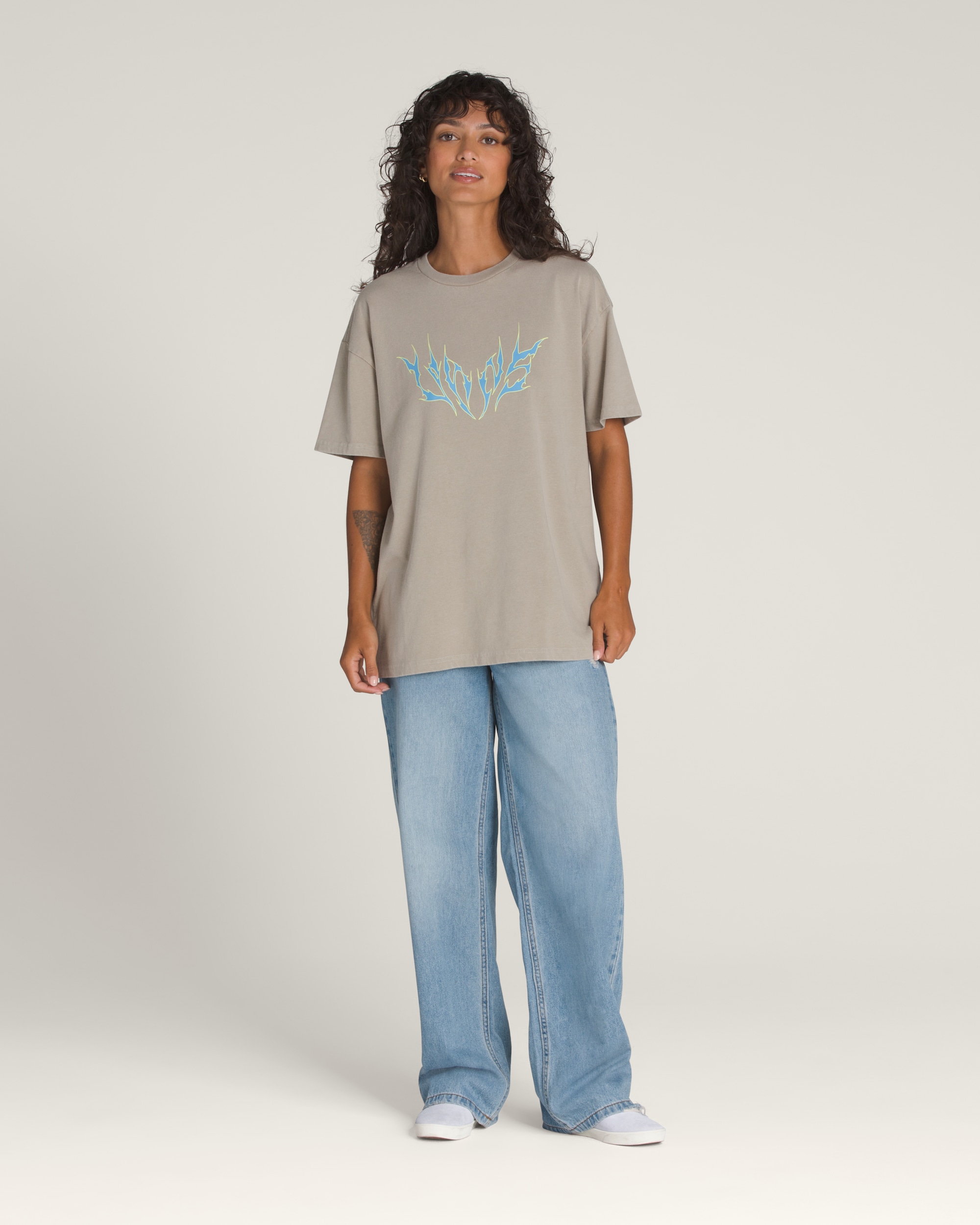 Graffitit Conduit TShirt VANS London Fog Grey ALT1