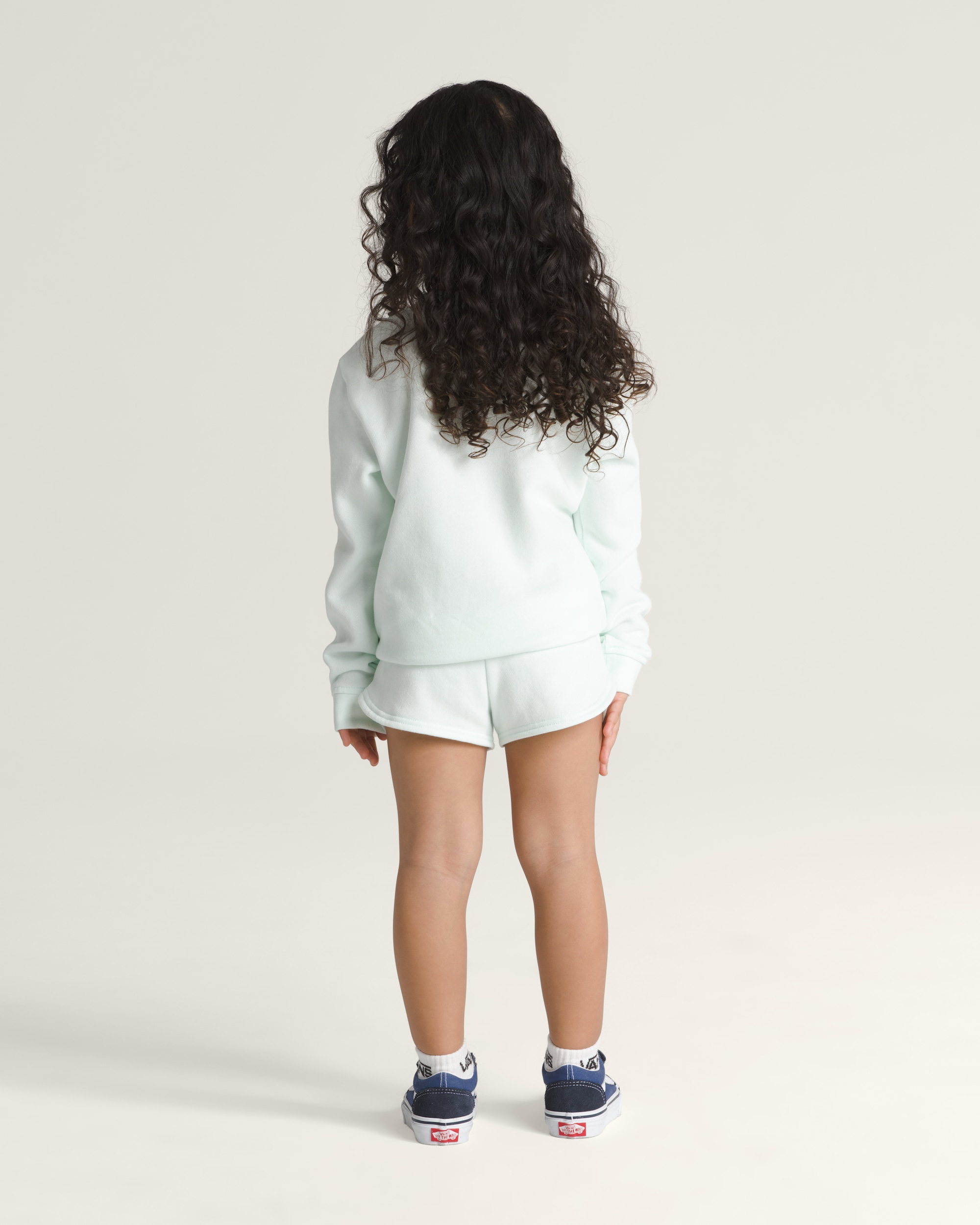 Little Kids Chasse Shorts VANS White Mint ALT2