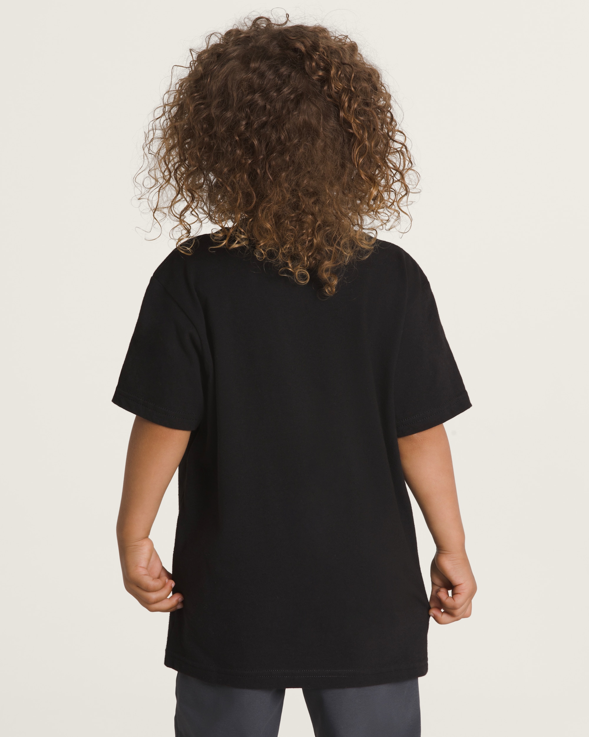 Little Kids Racoon Banjo TShirt VANS Black ALT1