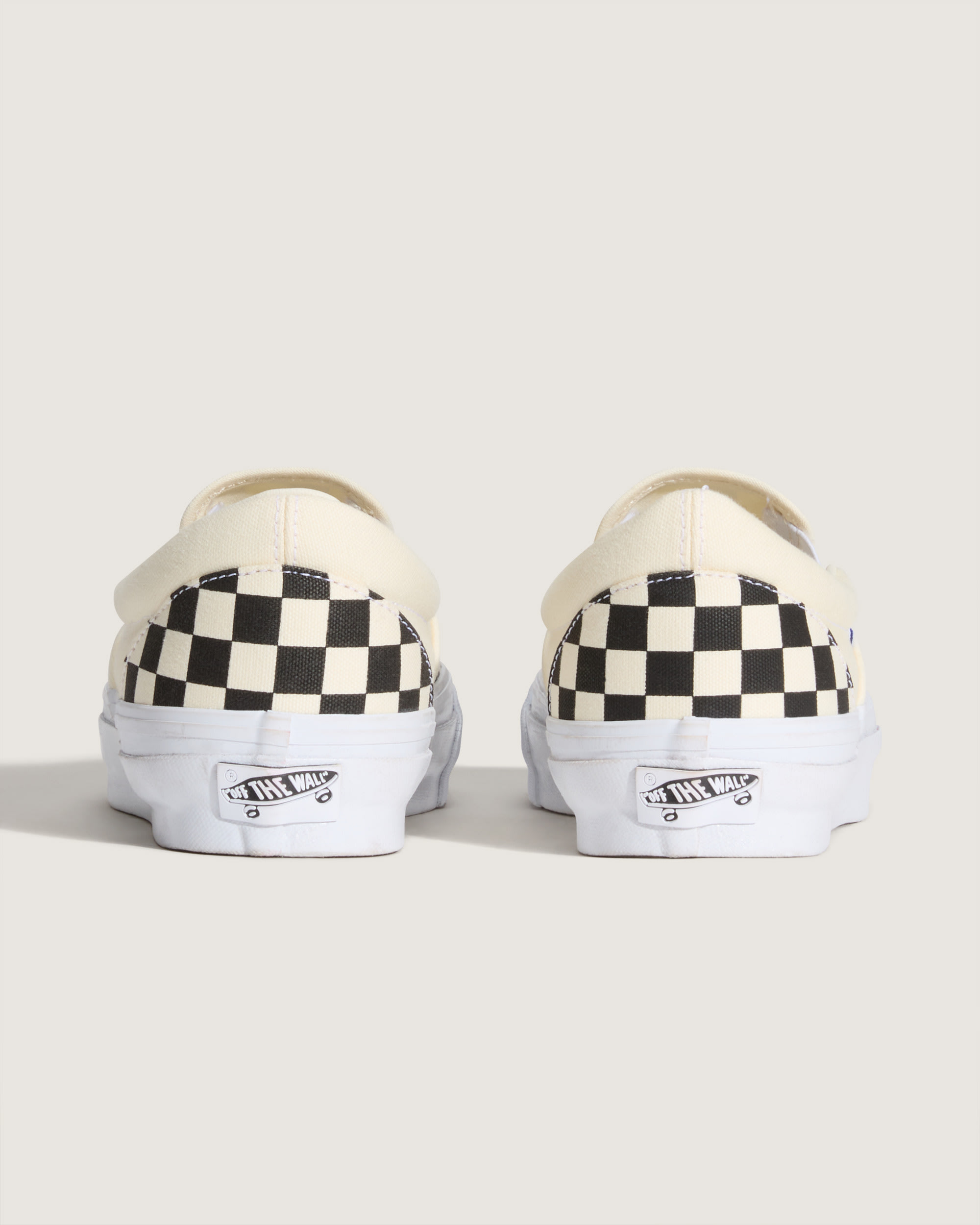 Premium Classic SlipOn Checkerboard Shoe VANS Checkerboard Black  Off White ALT3
