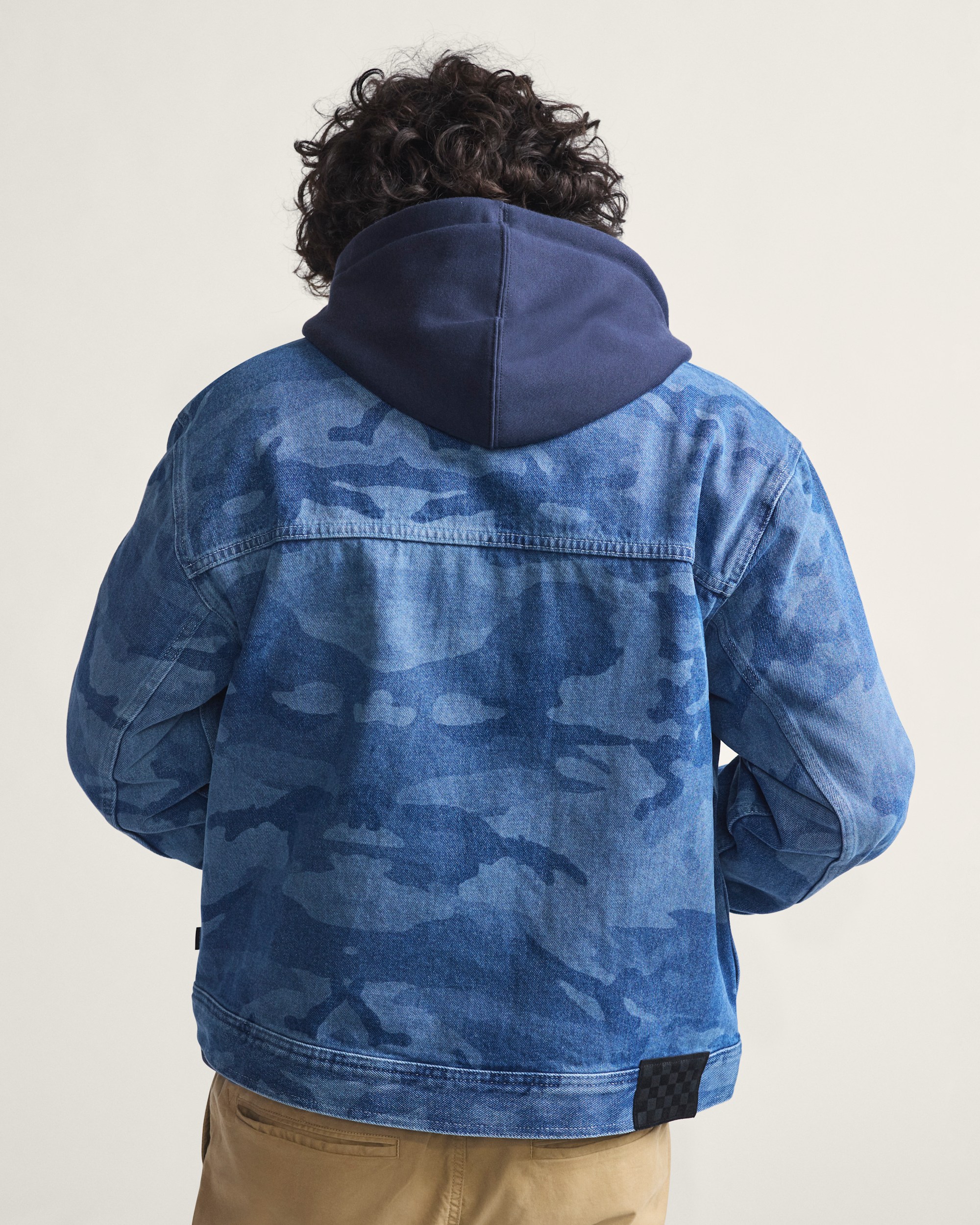 Denim Trucker Jacket VANS Stonewash Blue ALT2
