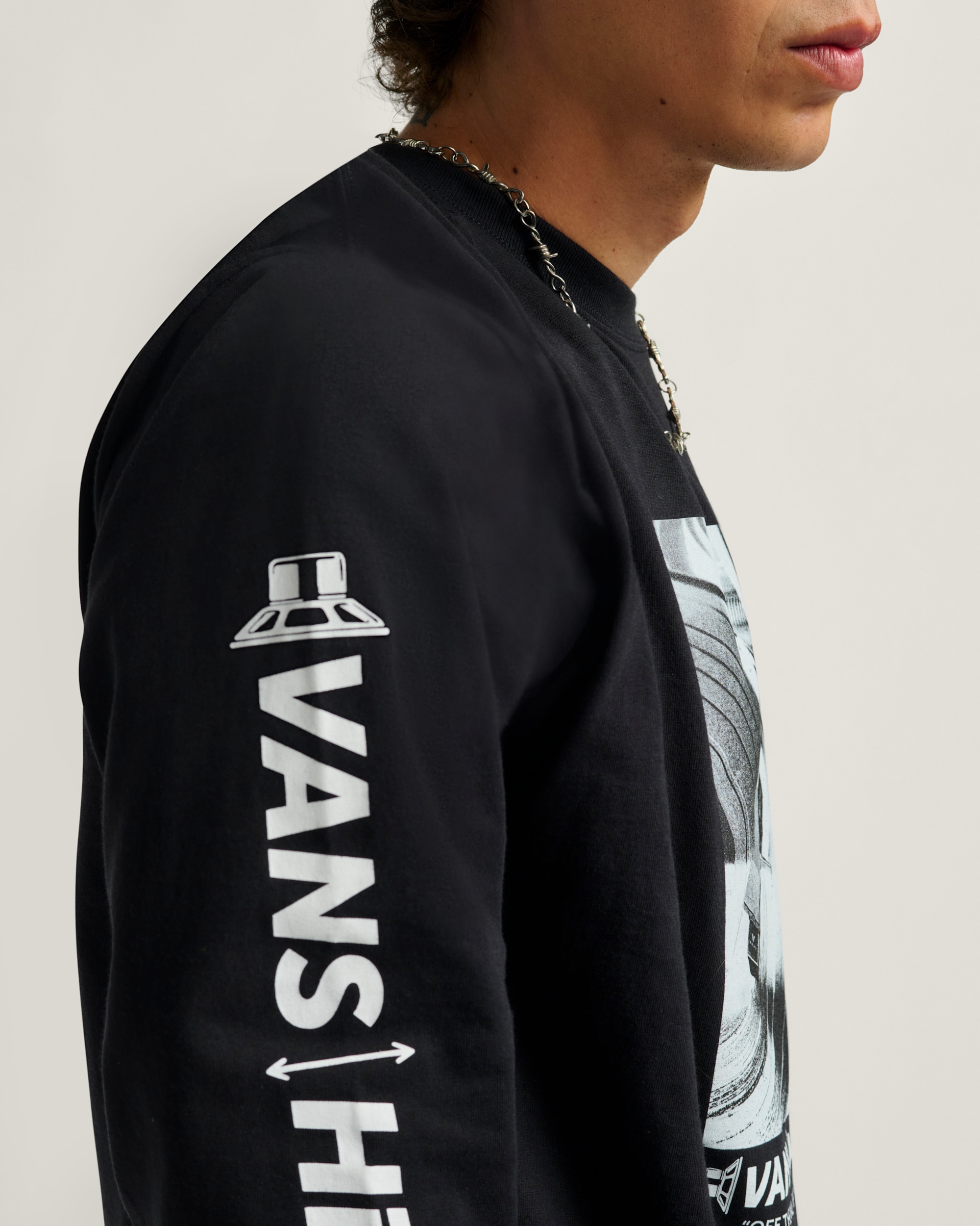 Hi Fi RPM Long Sleeve TShirt VANS Black ALT4