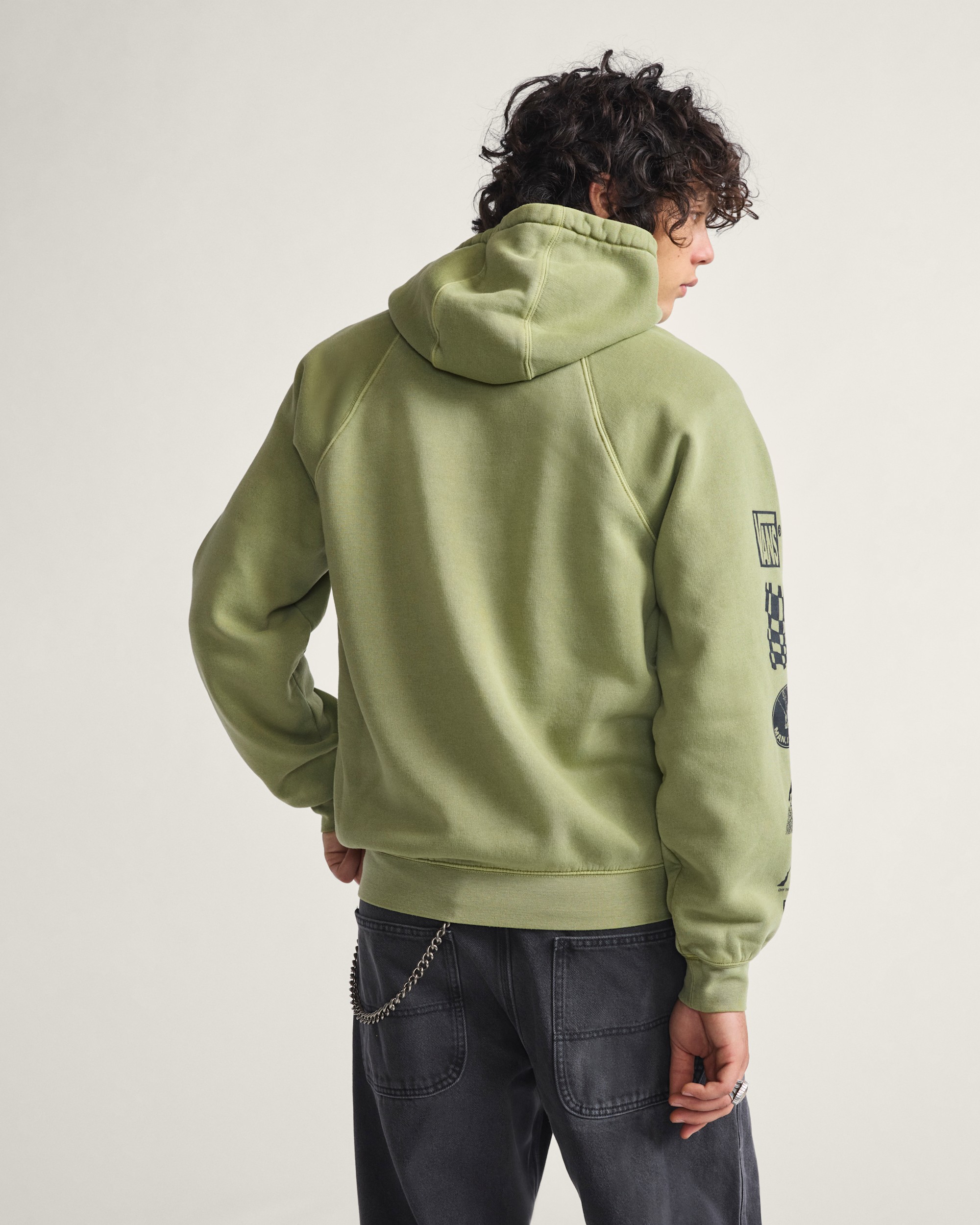 TeamTeam Zip Hoodie VANS Loden Green ALT2
