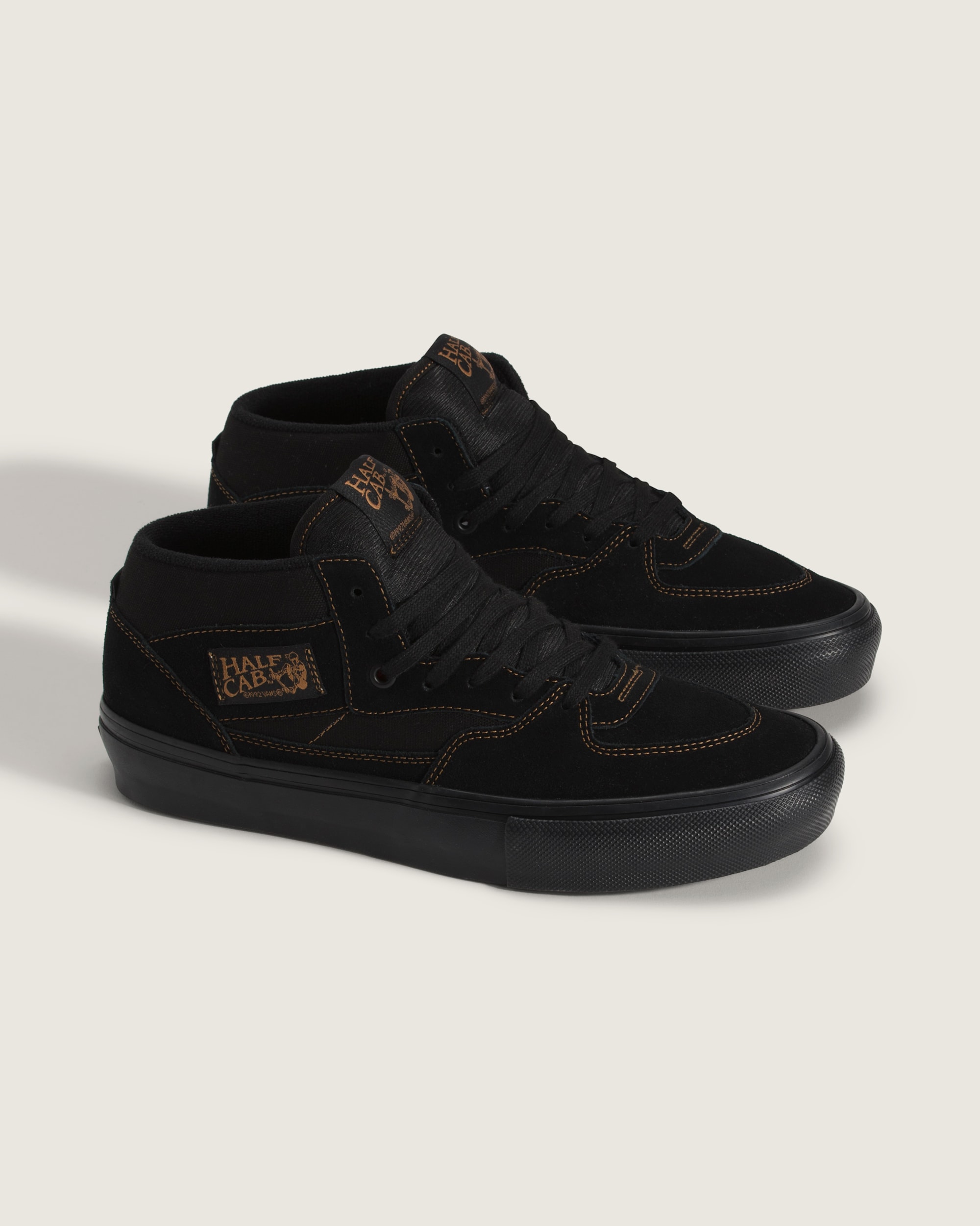 Skate Half Cab Shoe en Black / Brown | Vans CA