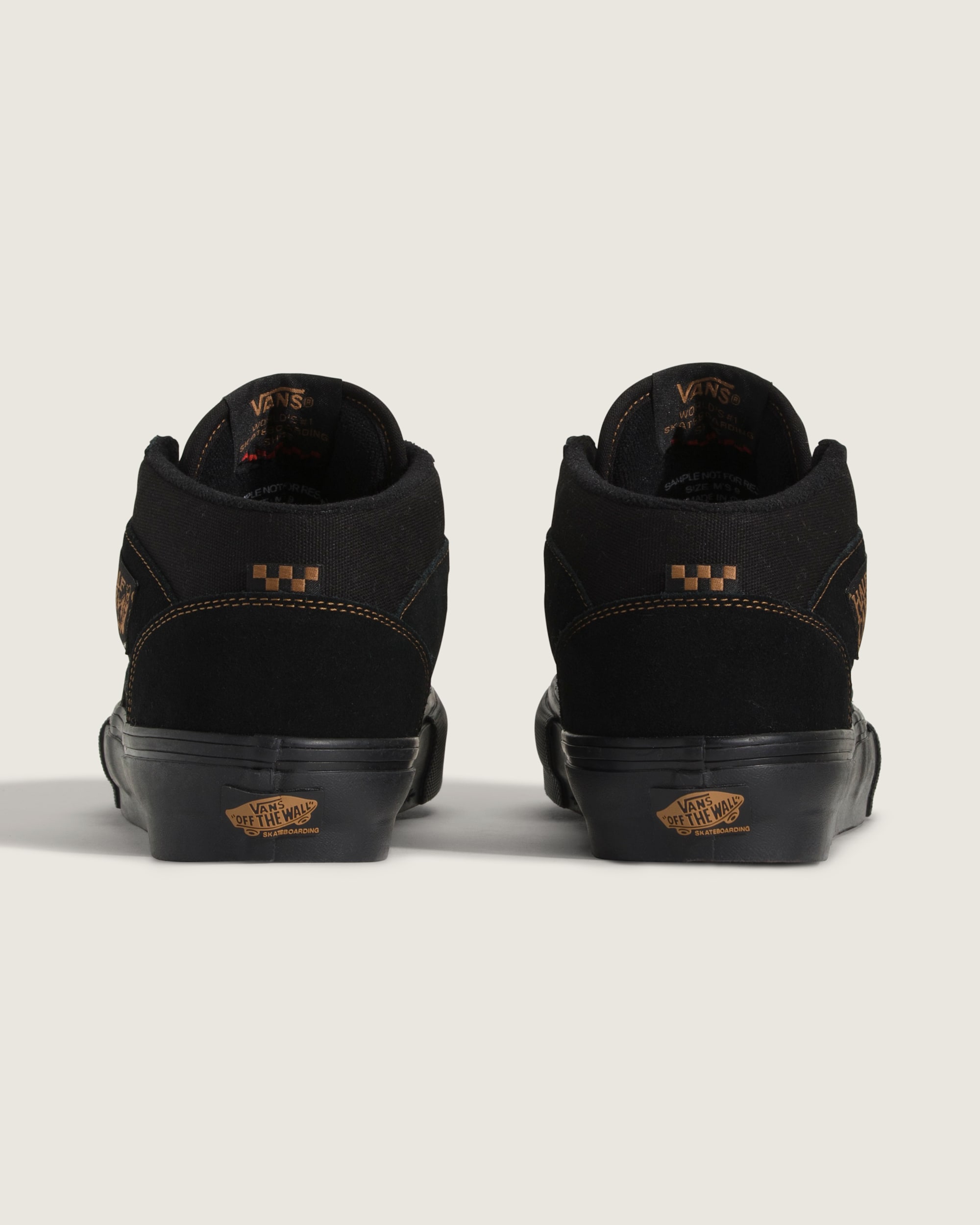 Skate Half Cab Shoe VANS Black  Brown ALT3