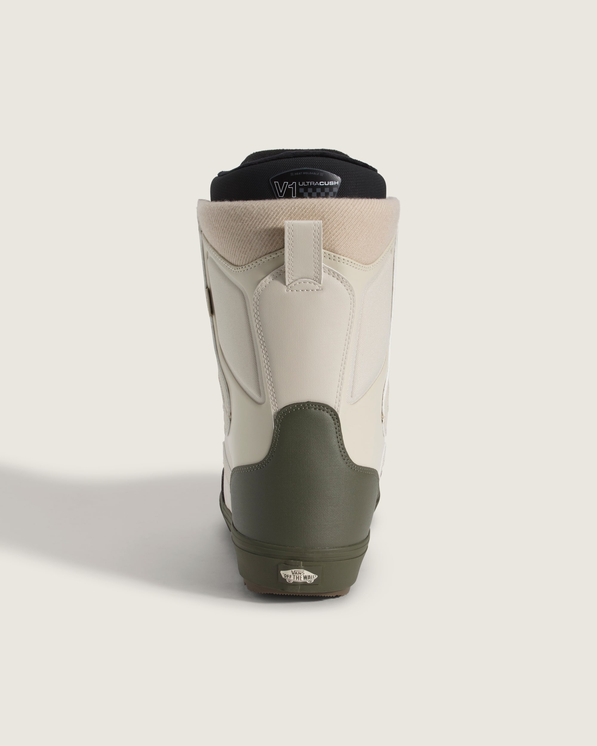 Aura OG Snowboard Boot VANS Grape Leaf Green  Oatmeal Beige ALT4