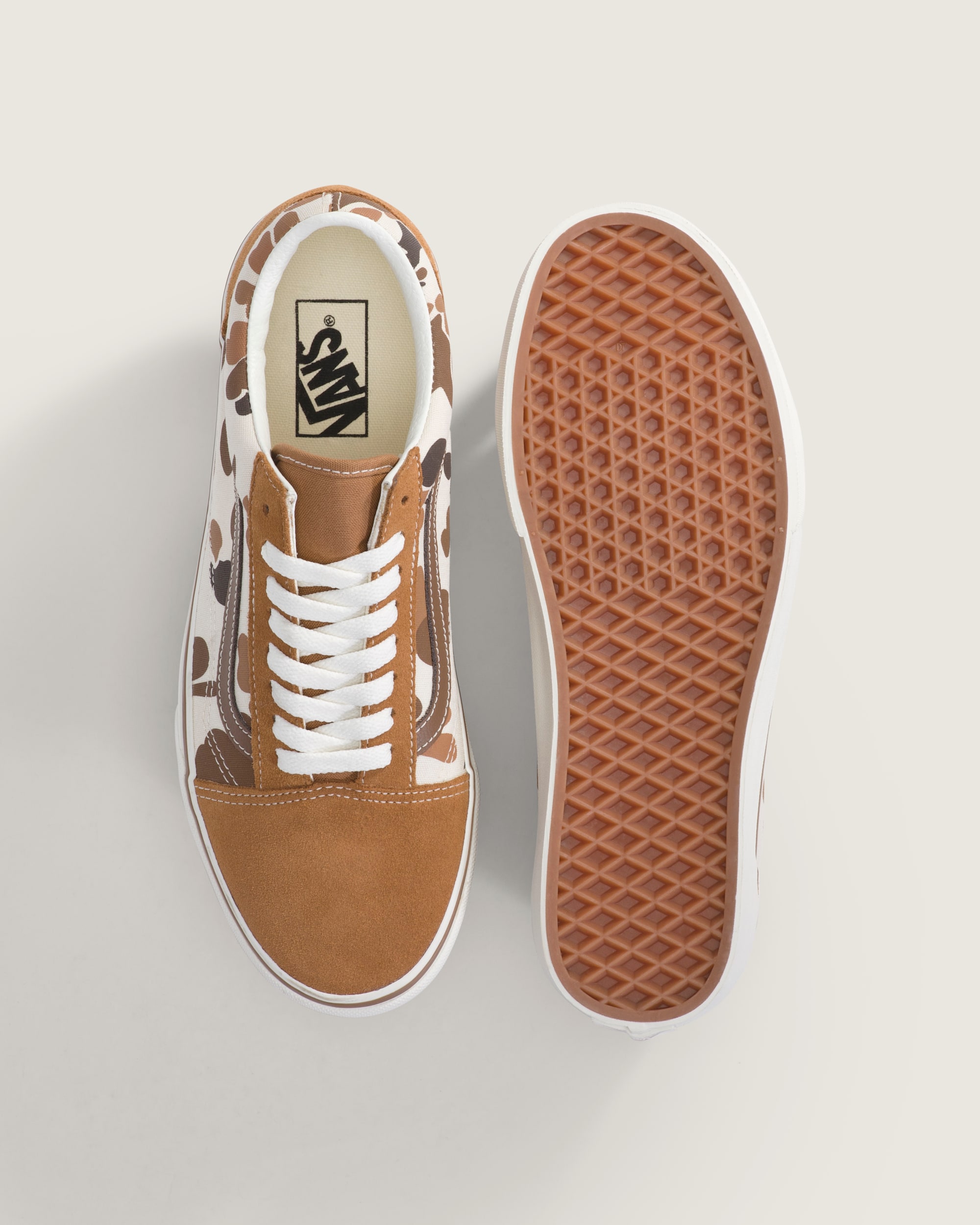 Old Skool Shoe VANS Camo Brown ALT2