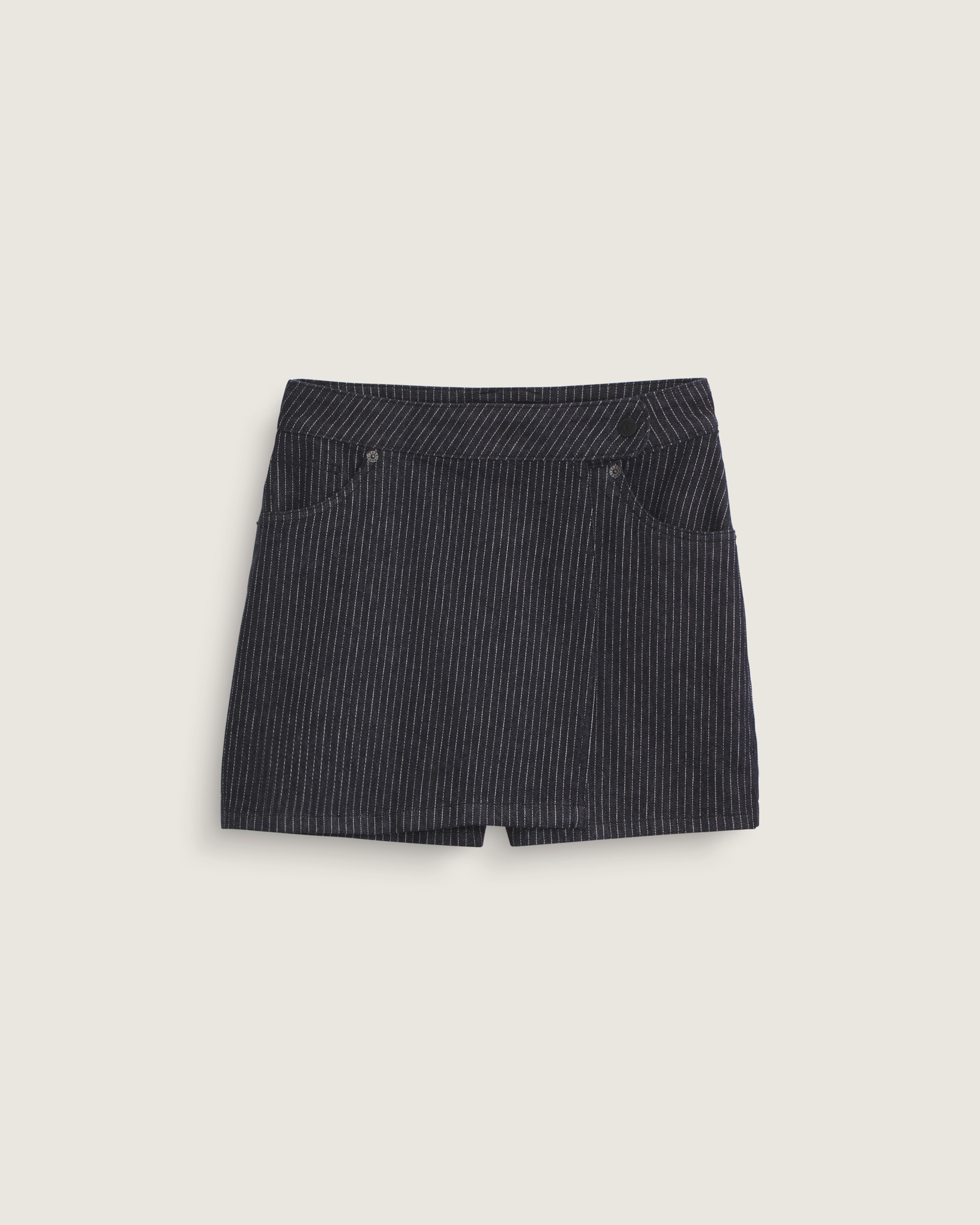 Sirelle Wrap Mini Skort VANS Black  White HERO