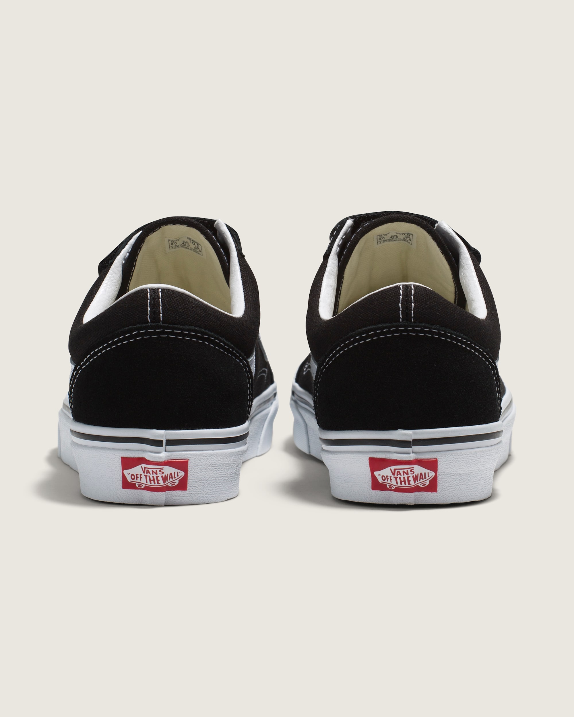 Old Skool V Shoe VANS Black  True White ALT3