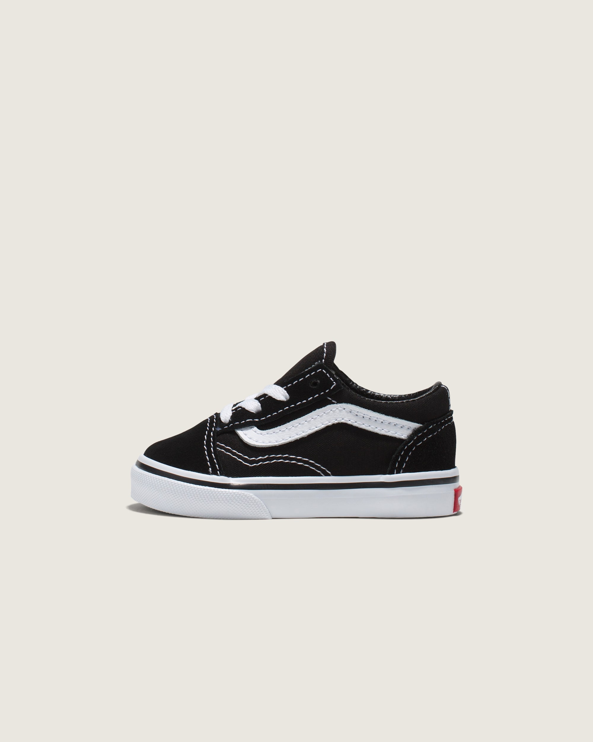 Toddler Old Skool Shoe VANS Black  True White HERO