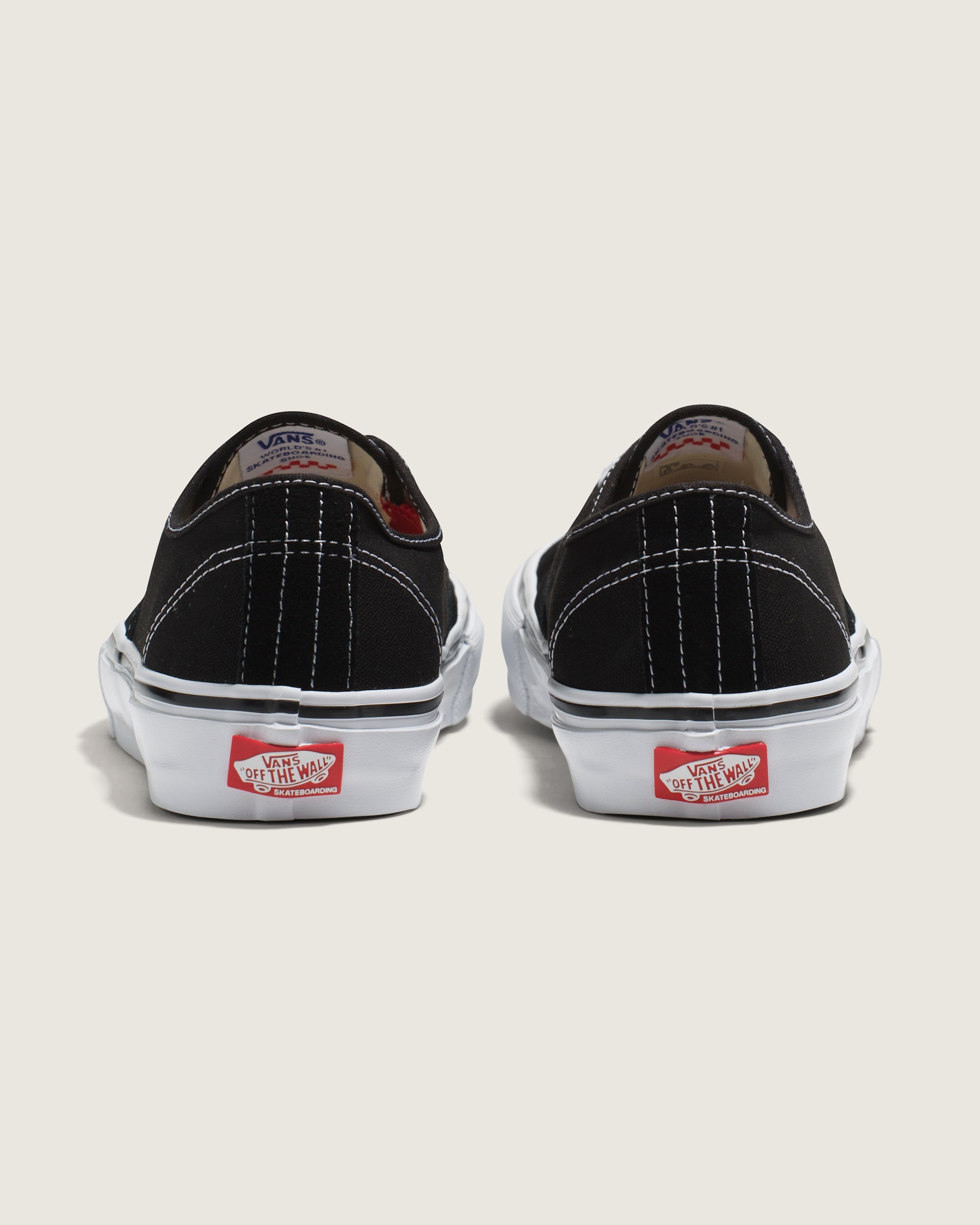 Skate Authentic Shoe VANS Black  White ALT3