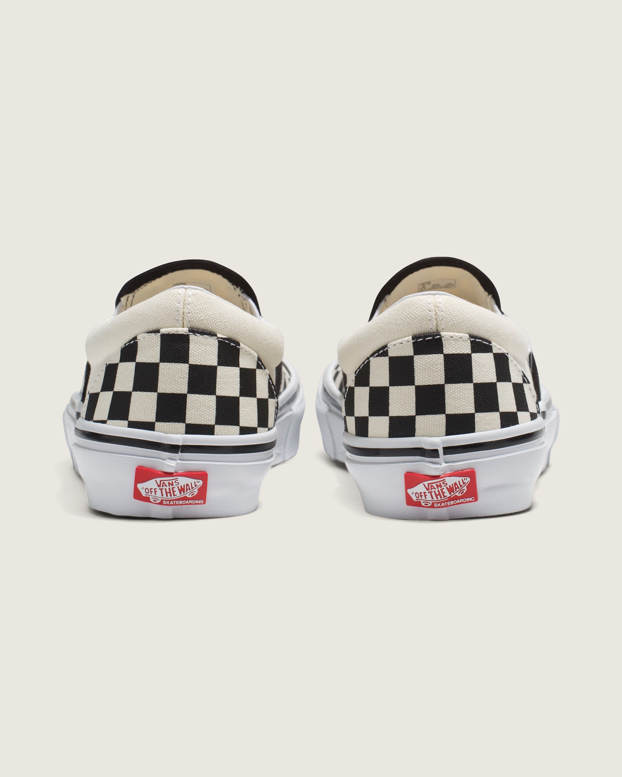 Skate SlipOn Checkerboard Shoe VANS Checkerboard Black  Off White ALT3