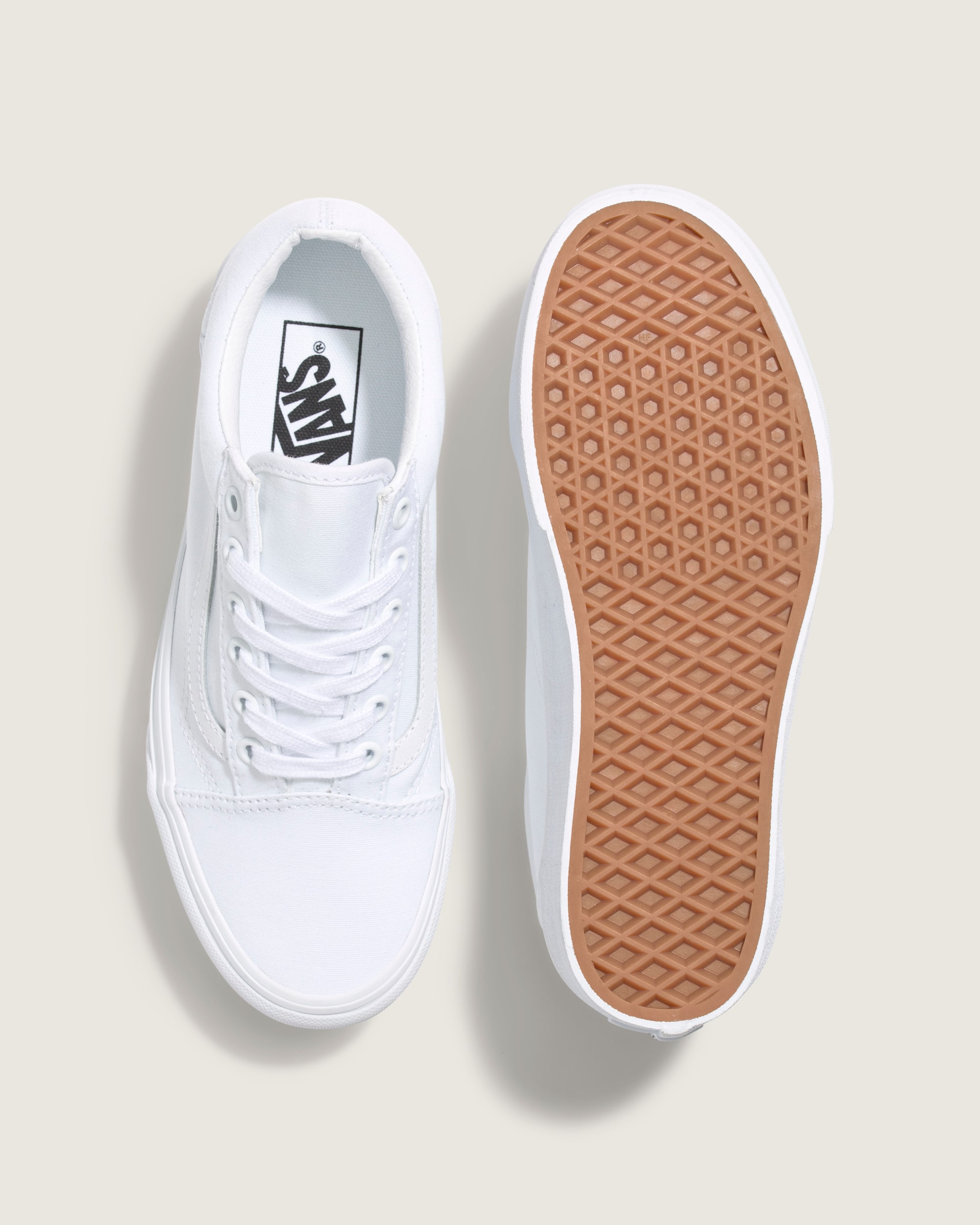 Old Skool Platform Shoe VANS True White ALT2