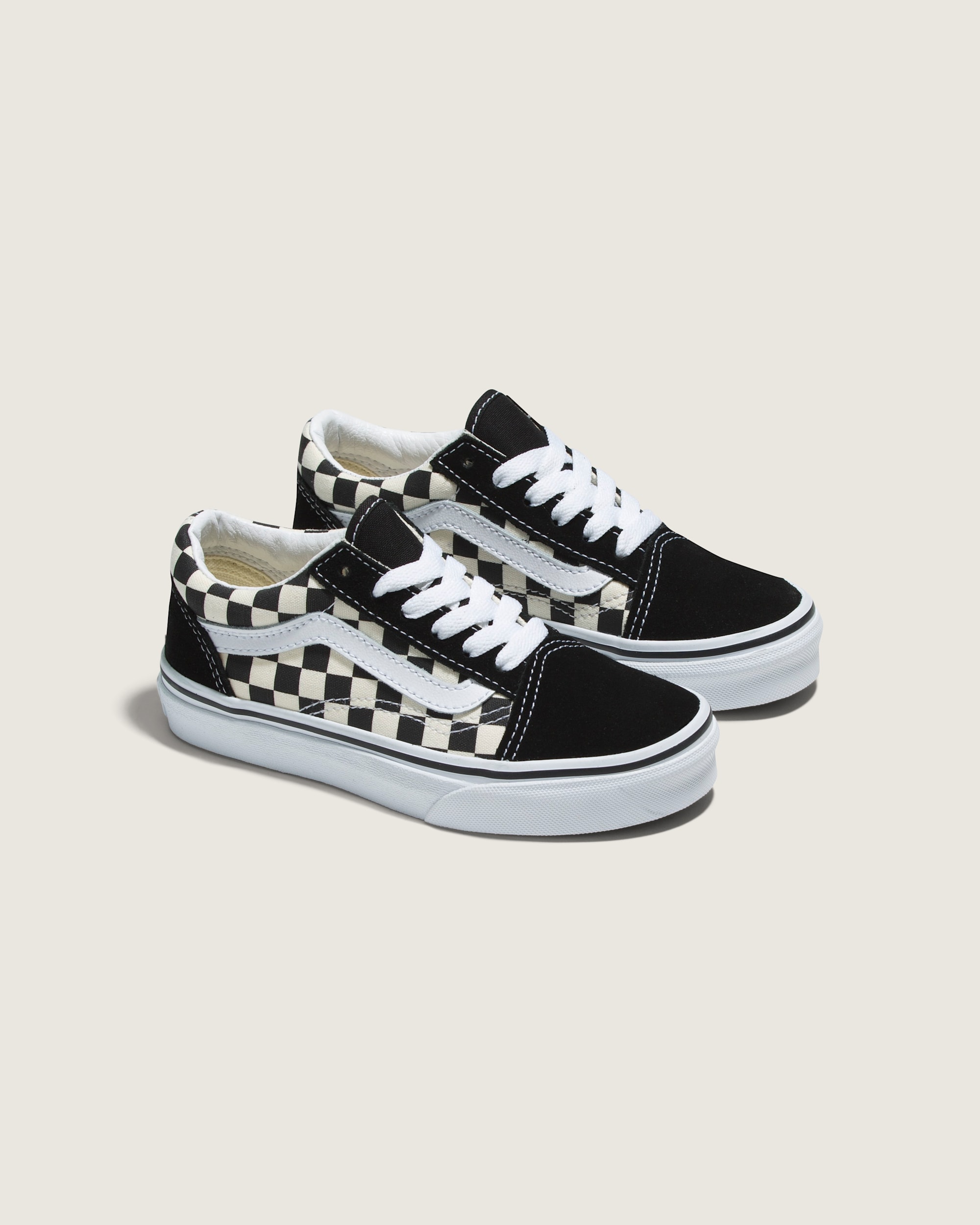 Little Kids Old Skool Shoe VANS Black  White ALT1
