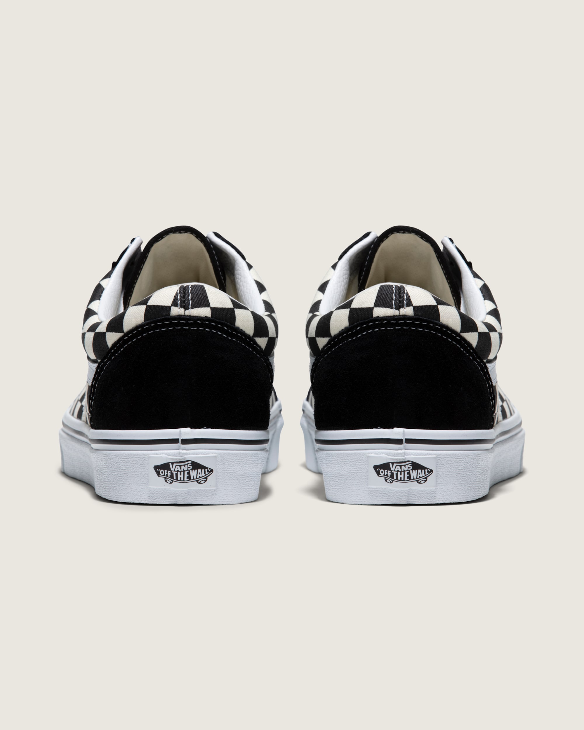 Old Skool Checkerboard Shoe VANS Checkerboard Black  White ALT3