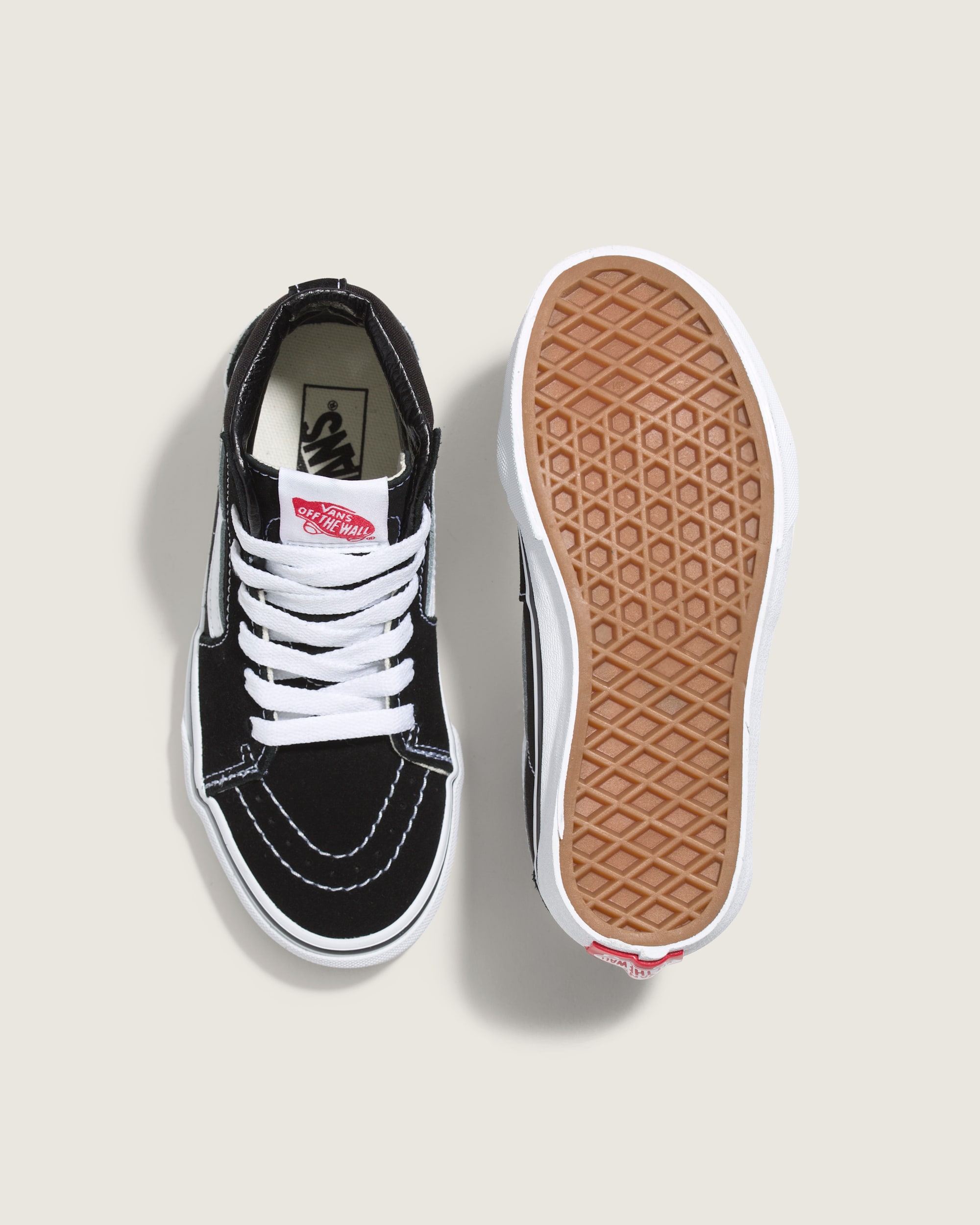 Little Kids Sk8Hi Shoe VANS Black  True White ALT2