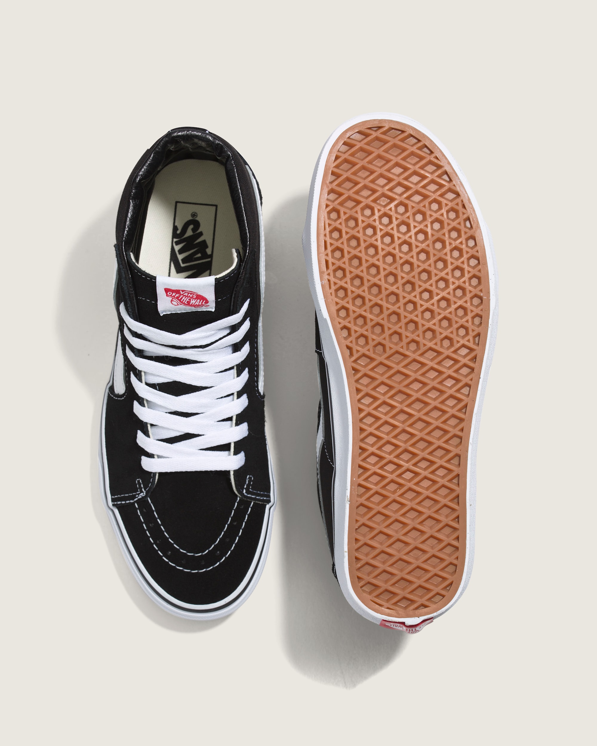 Sk8Hi Shoe VANS Black  White ALT2