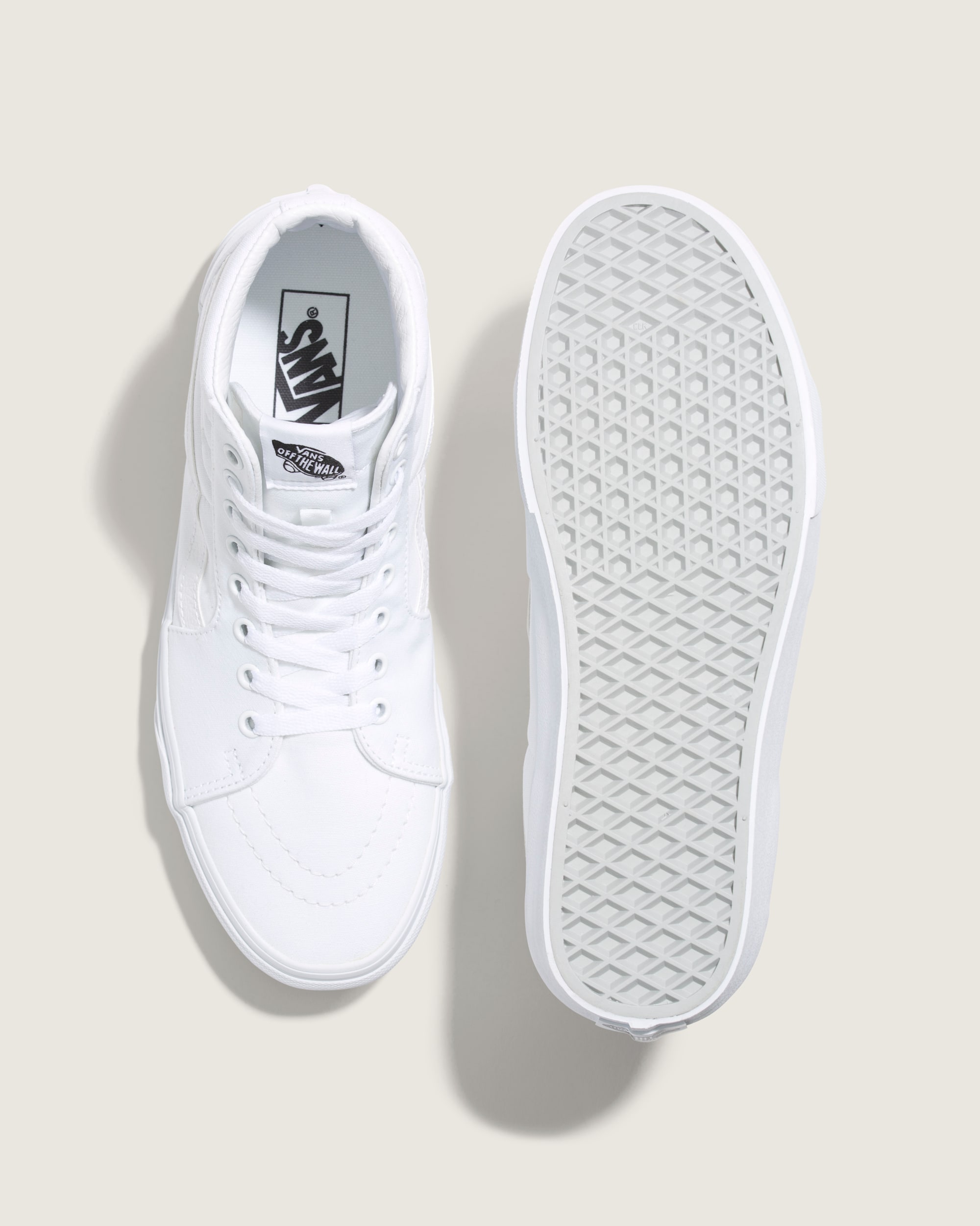 Sk8Hi Shoe VANS True White ALT2