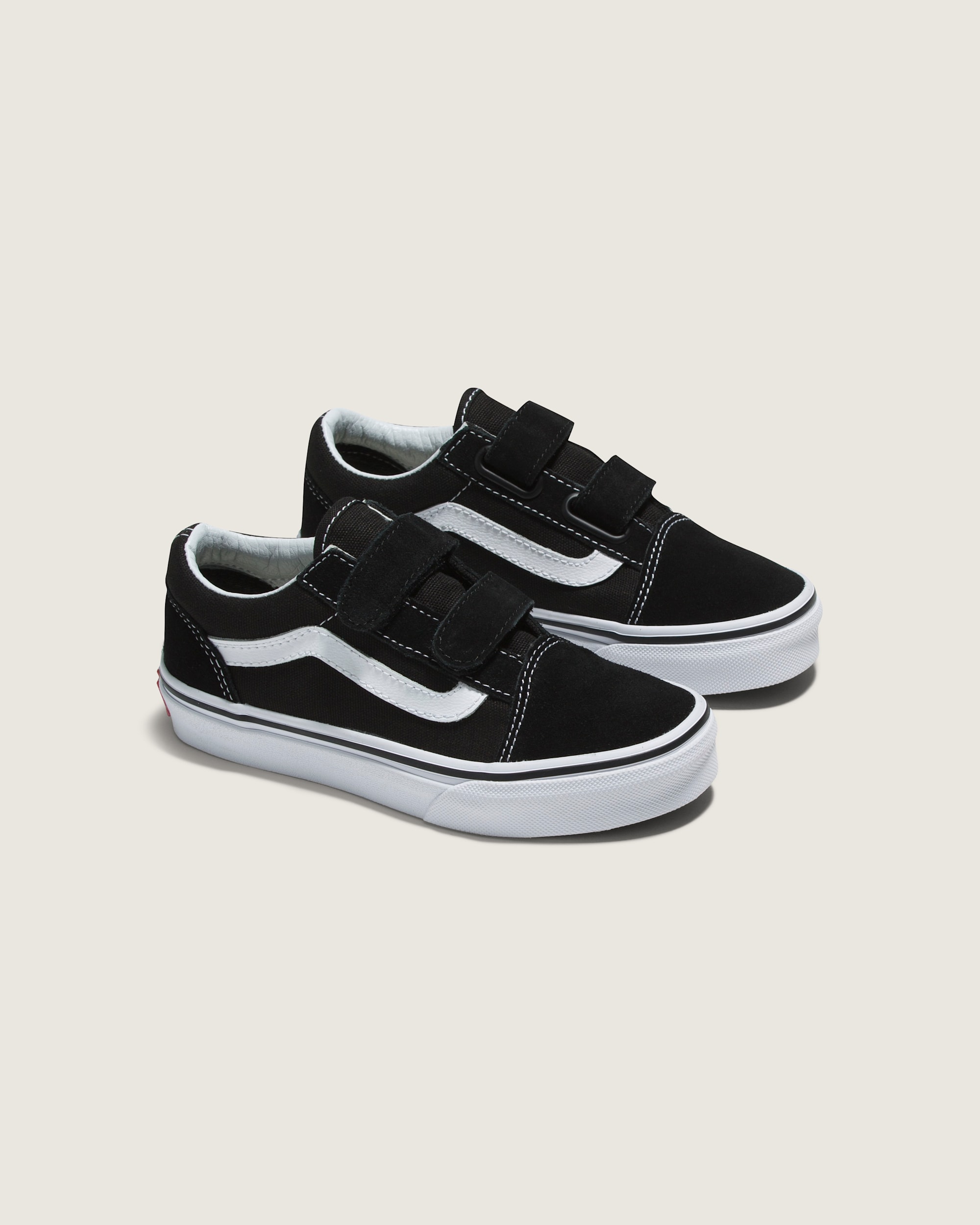 Little Kids Old Skool V Shoe VANS Black  True White ALT1