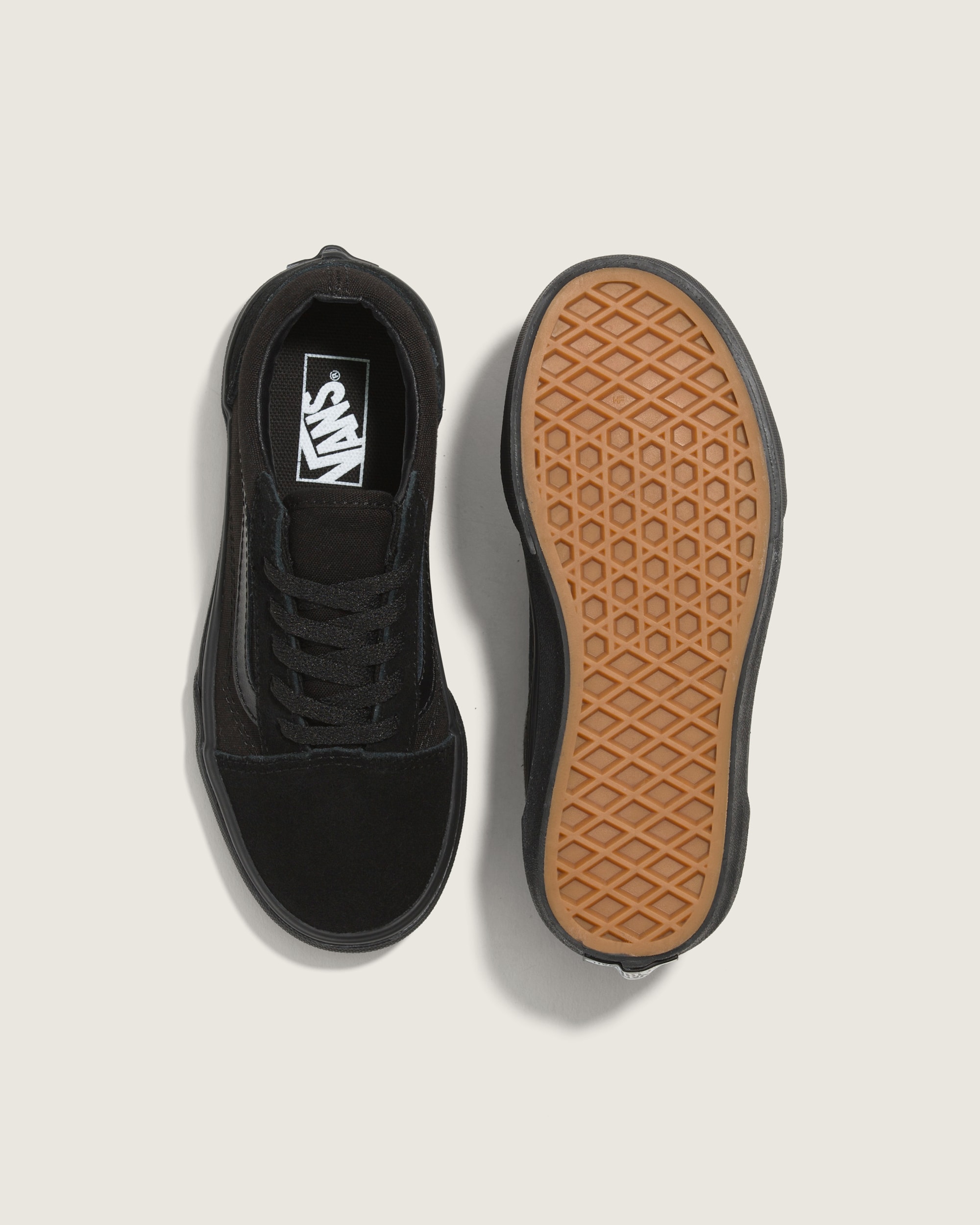 Little Kids Old Skool Shoe VANS Blackout ALT2